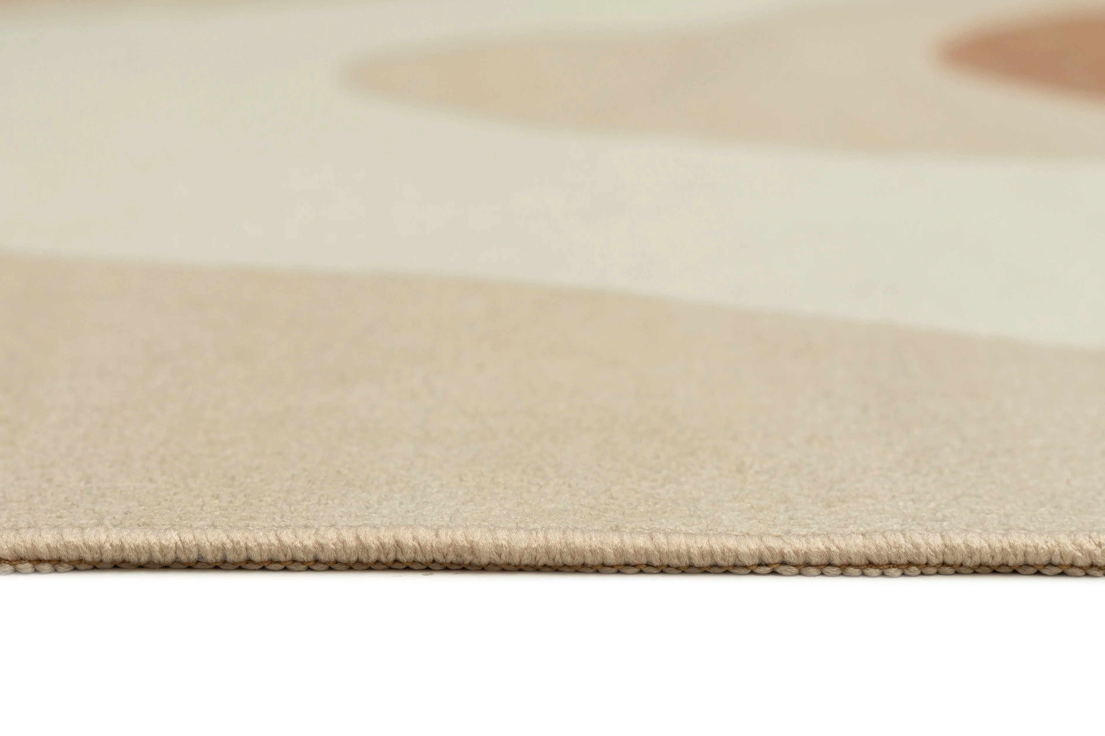 Aara Terracotta and Cream Botanical Washable Rug - Image 15