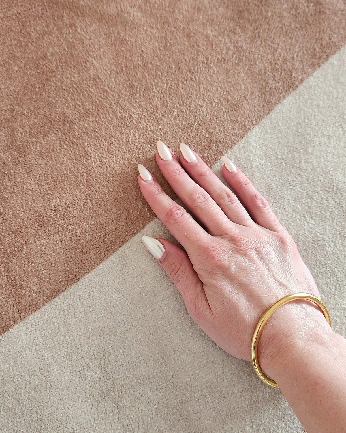 Aara Terracotta and Cream Botanical Washable Rug - Image 8