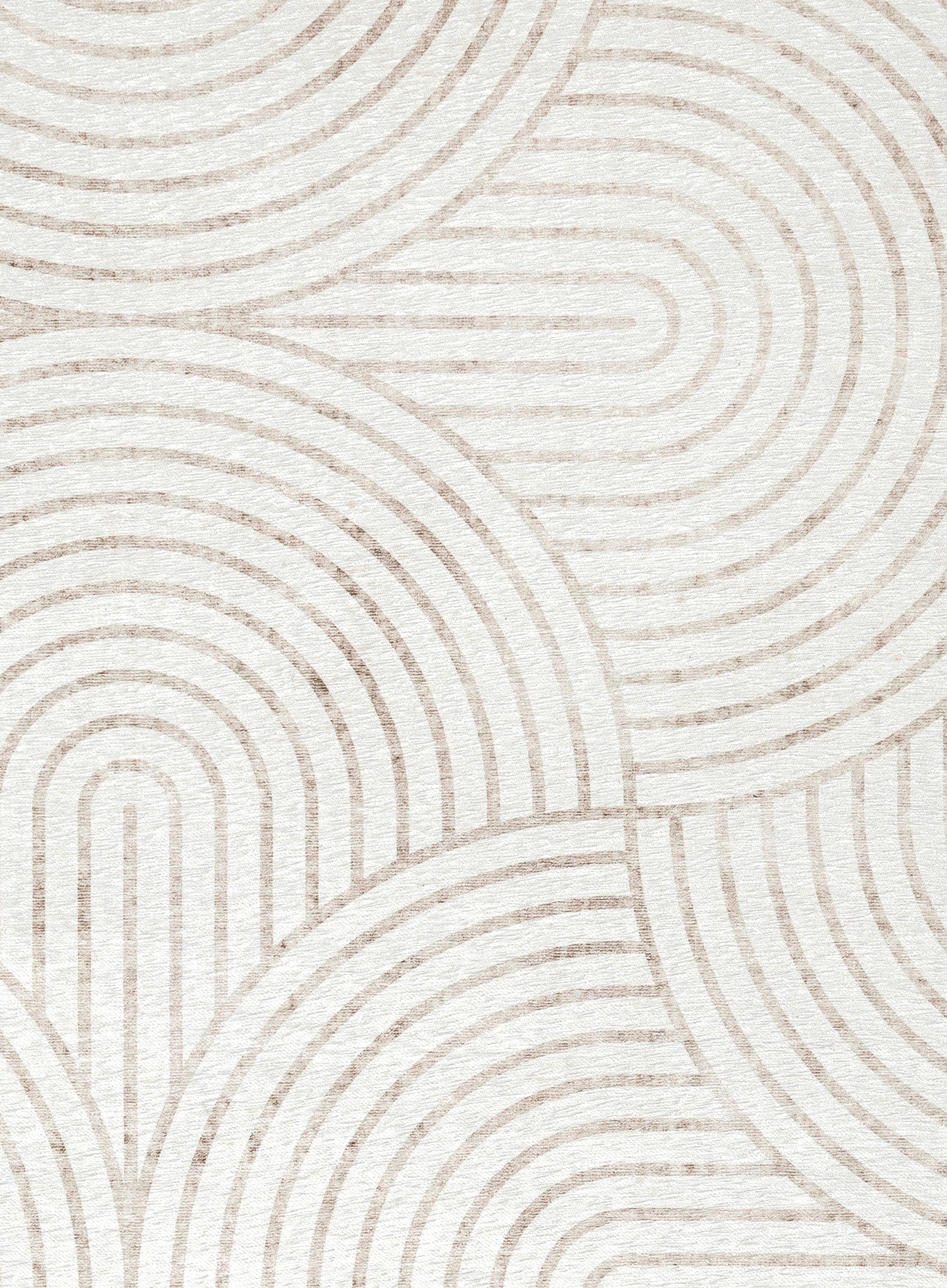 Adlin Beige Cream Indoor Outdoor Washable Rug - Image 6
