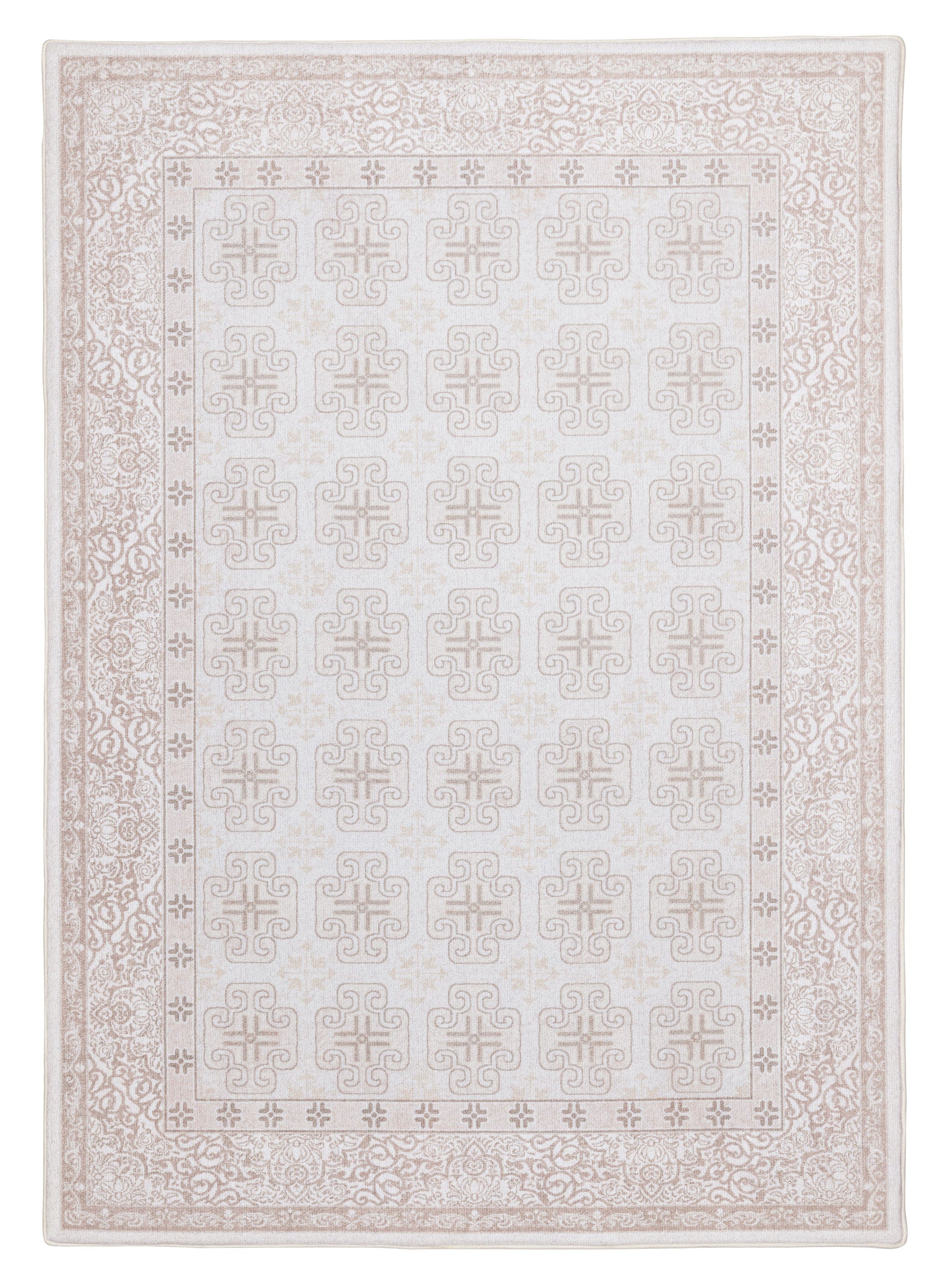 Aggy Pink Neutral Plush Rollie Pollie Playmat
