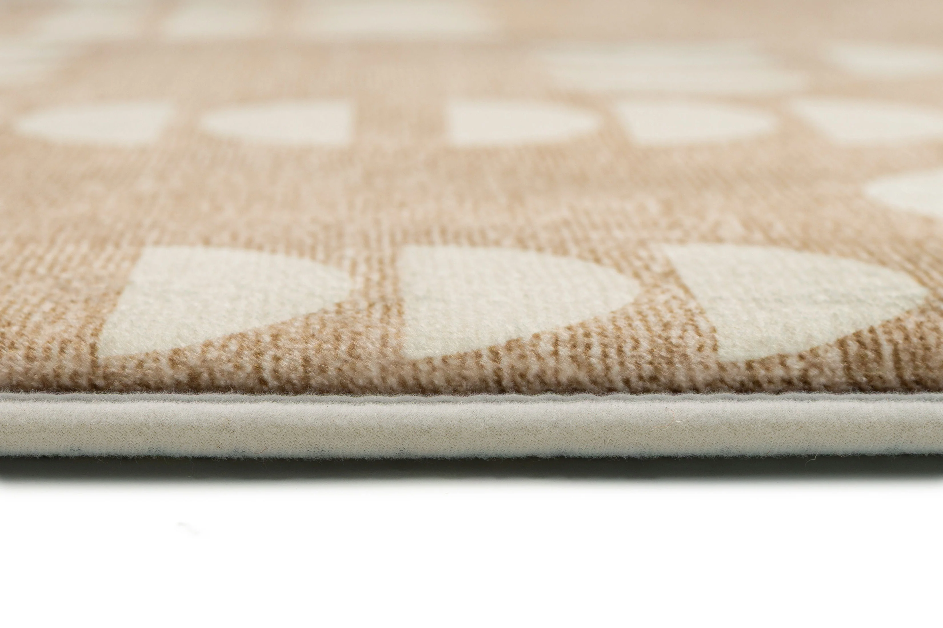 Alba Beige and Ivory Geometric Rollie Pollie Playmat - Image 6