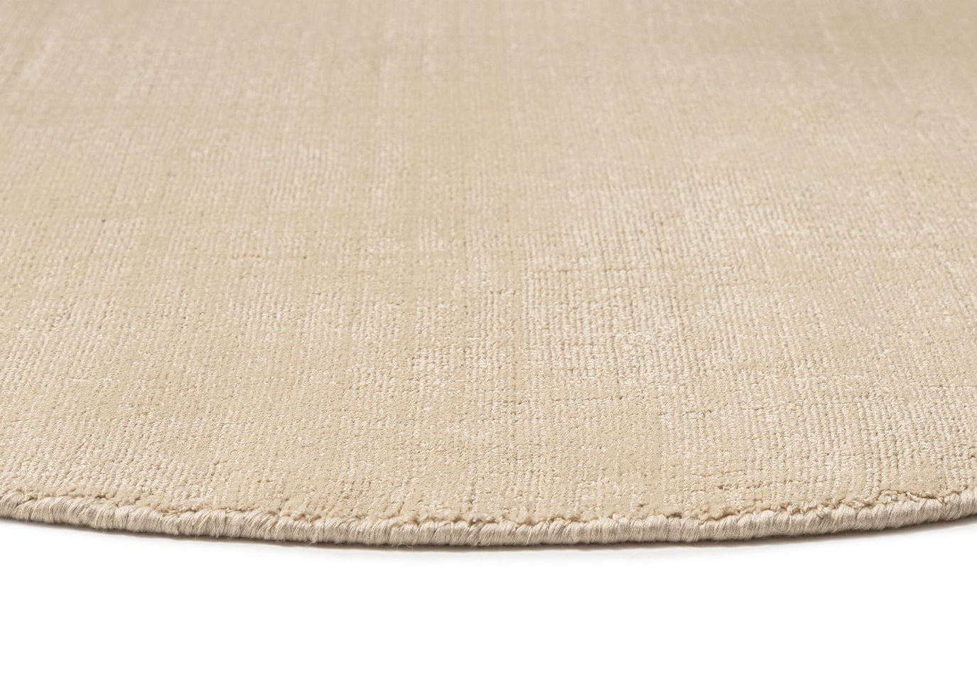 Alek Cream Handwoven Round Rug - Image 5