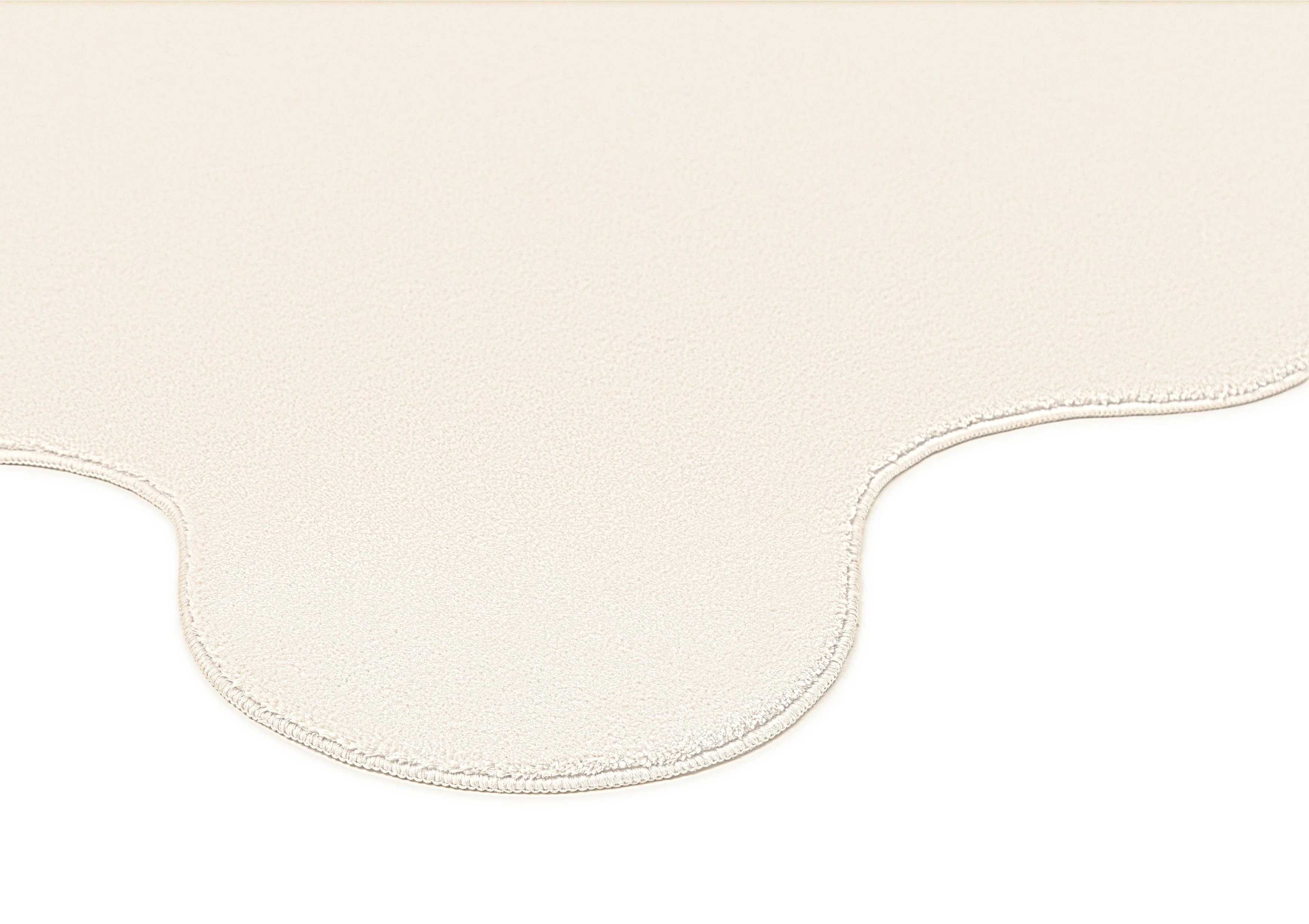 Allen Neutral Scallop Washable Rug - Image 10