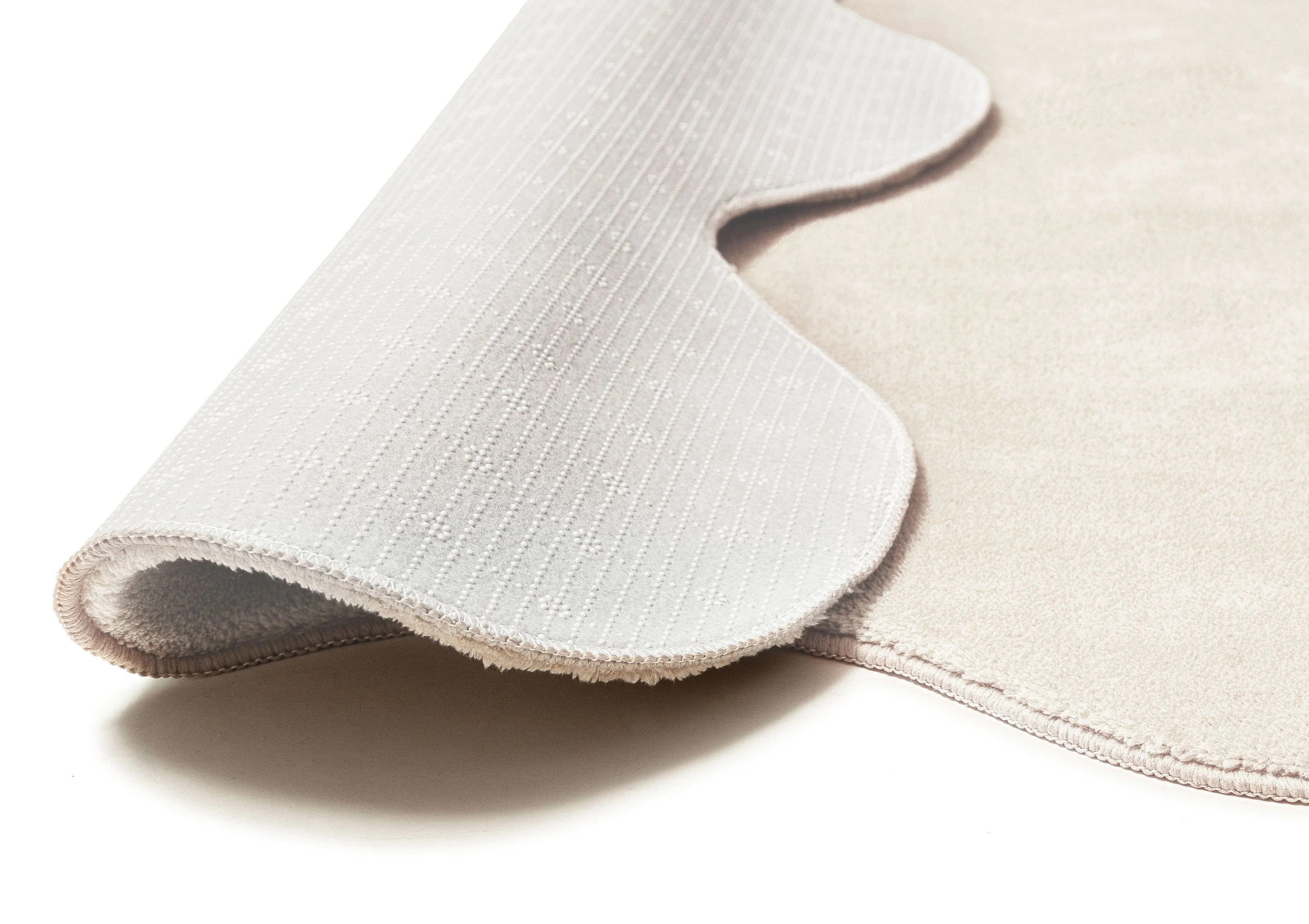 Allen Neutral Scallop Washable Rug - Image 12
