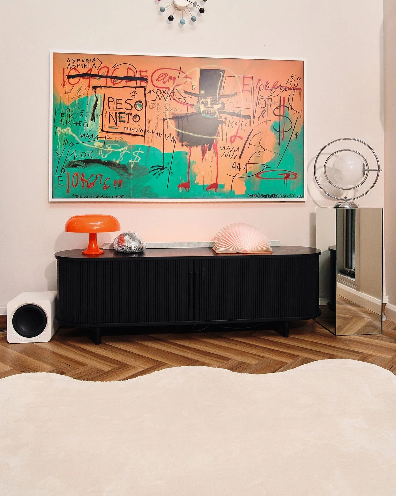 Allen Neutral Scallop Washable Rug - Image 3
