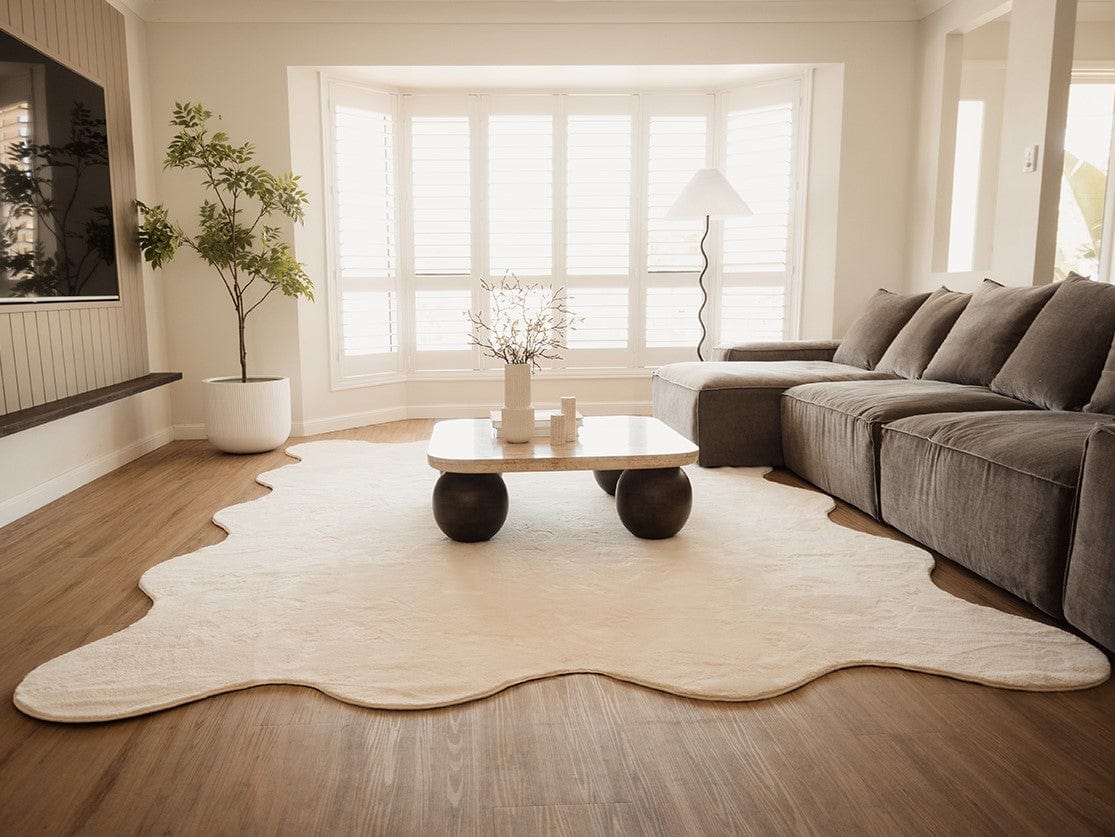 Allen Neutral Scallop Washable Rug - Image 5