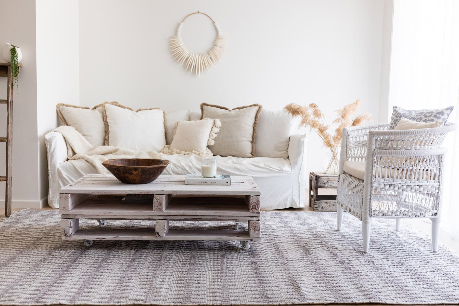 Alva Taupe & Ivory Flatweave Indoor Outdoor Rug - Image 15