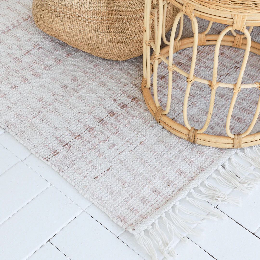 Alva Taupe & Ivory Flatweave Indoor Outdoor Rug - Image 3