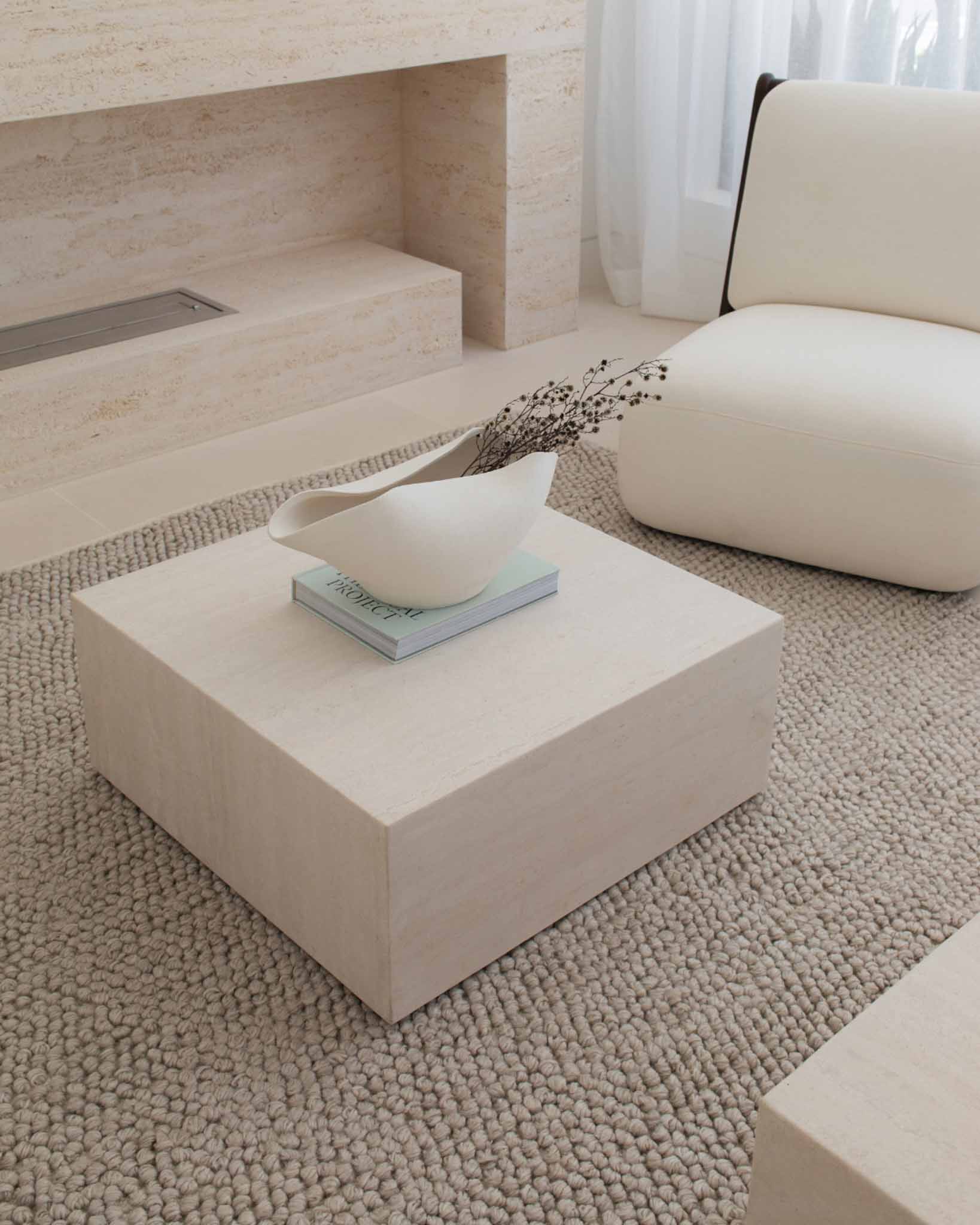 Amaia Light Grey Looped Indoor Outdoor Rug - Image 4