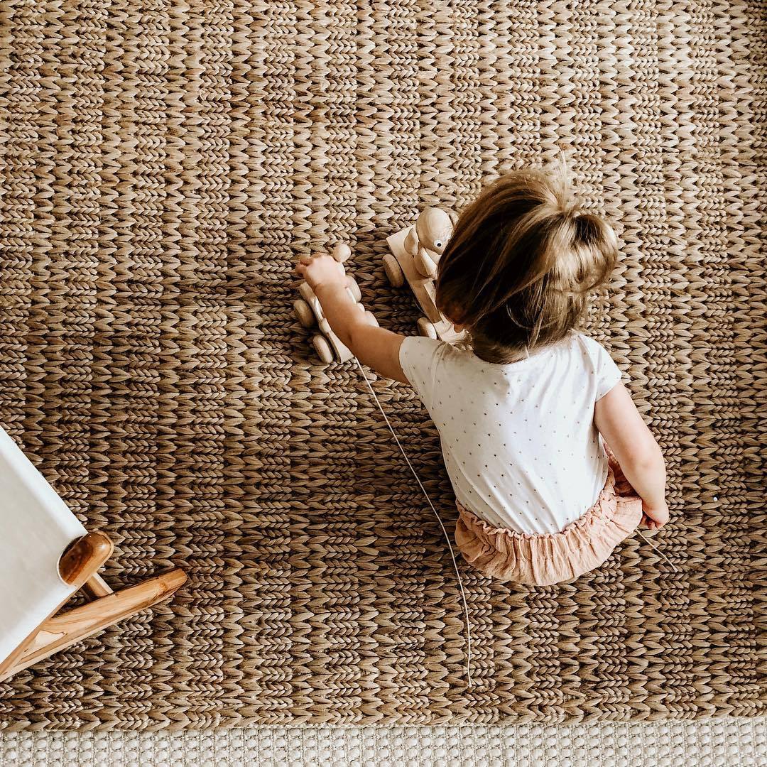 Amare Natural Braided Jute Rug - Image 17