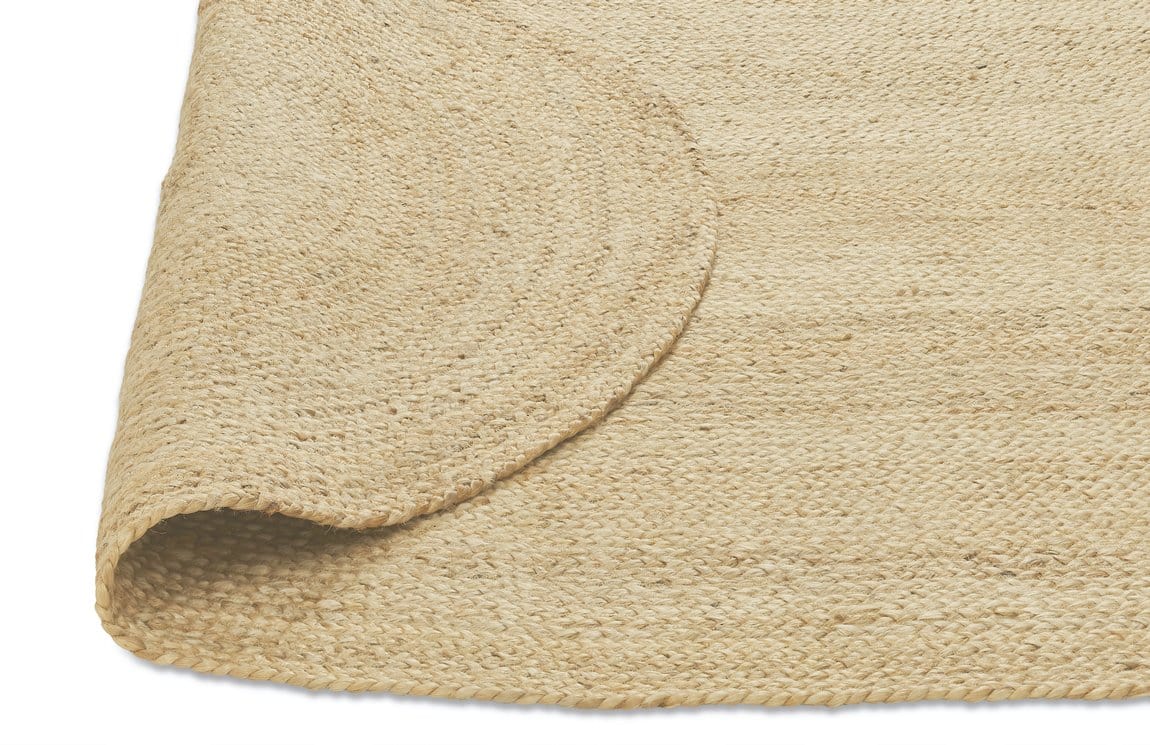 Amber Natural Braided Oval Jute Rug - Image 8