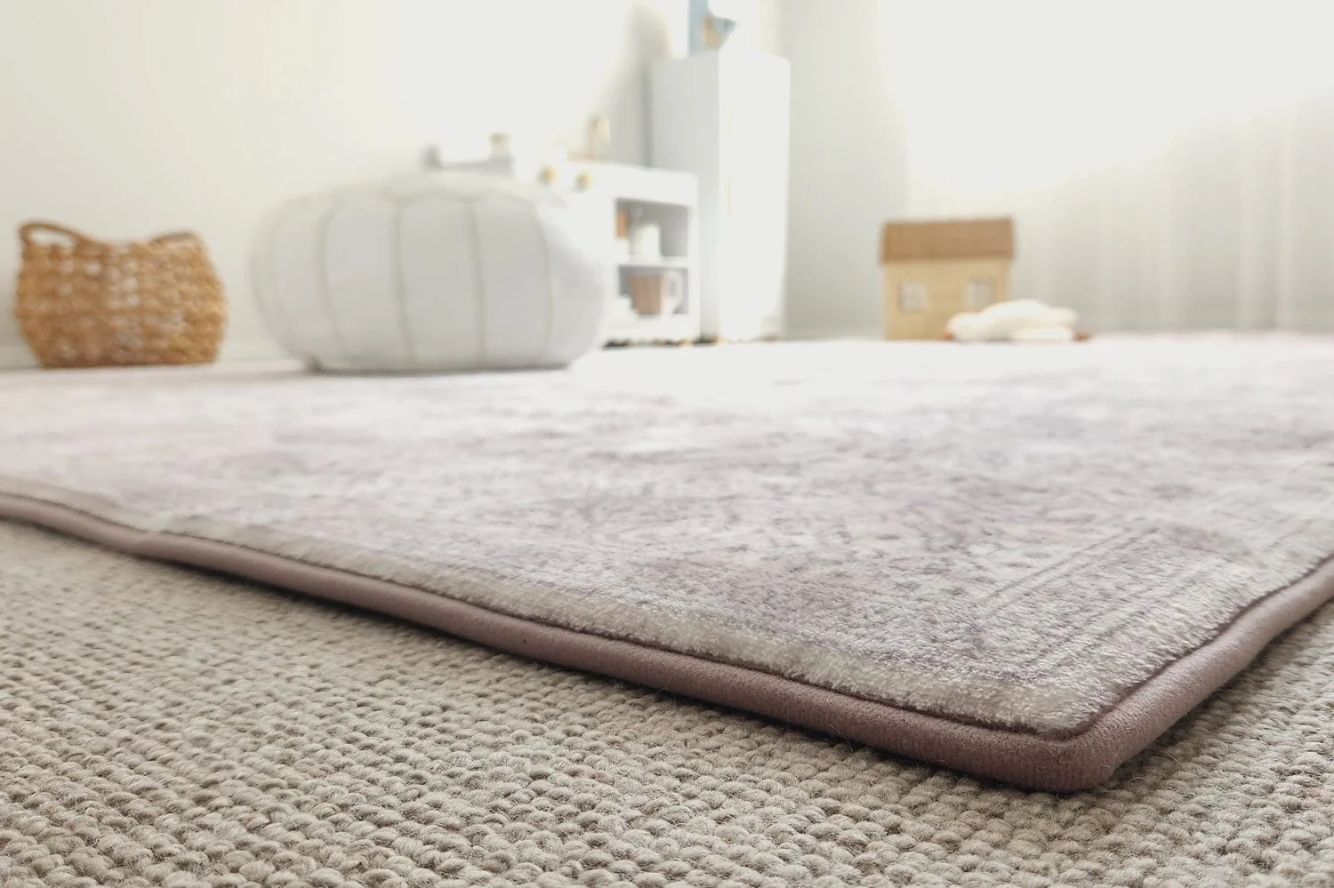 Andi Grey Plush Rollie Pollie Playmat - Image 4