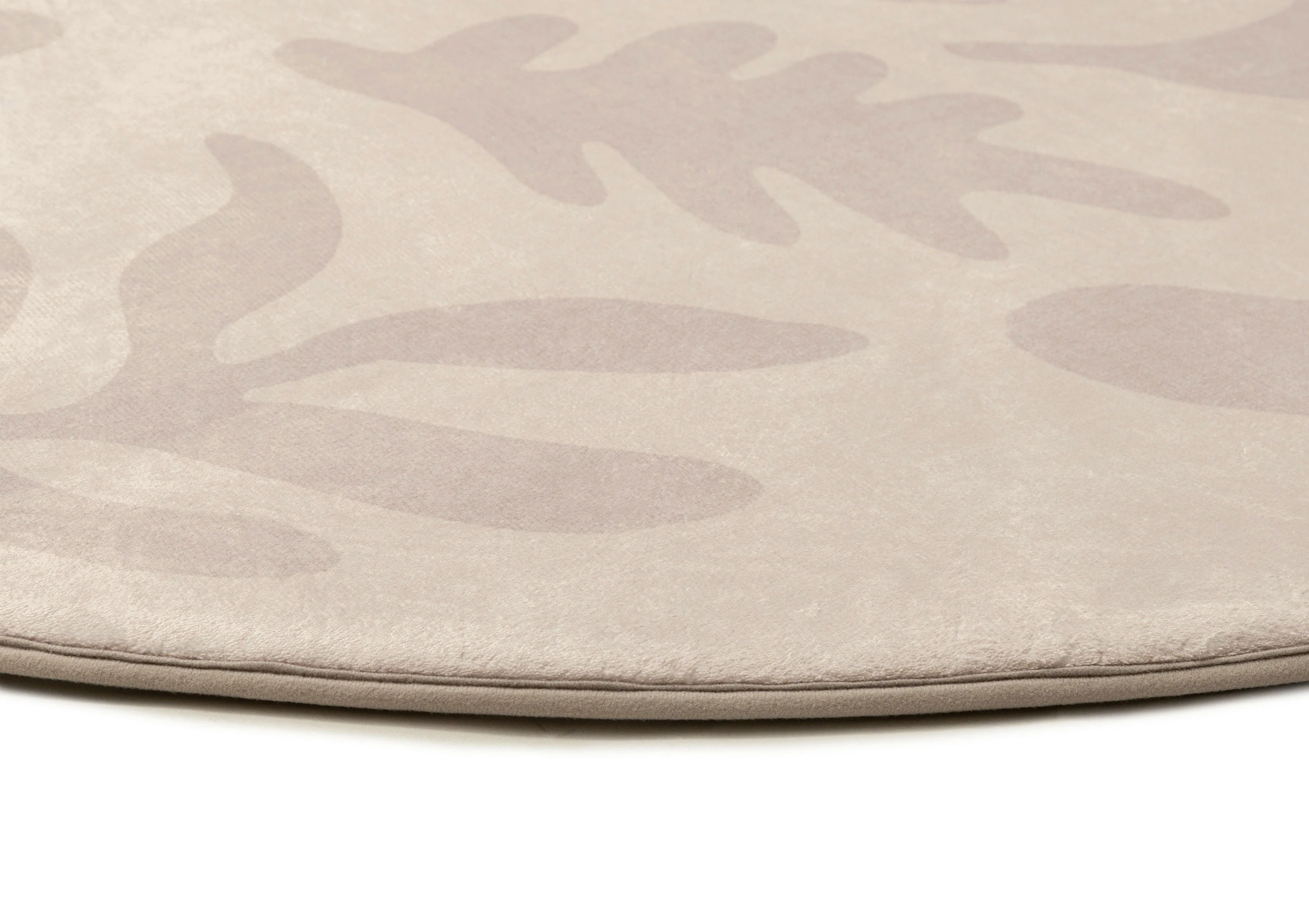 Antem Cream Beige Shapes Rollie Pollie Round Playmat - Image 10