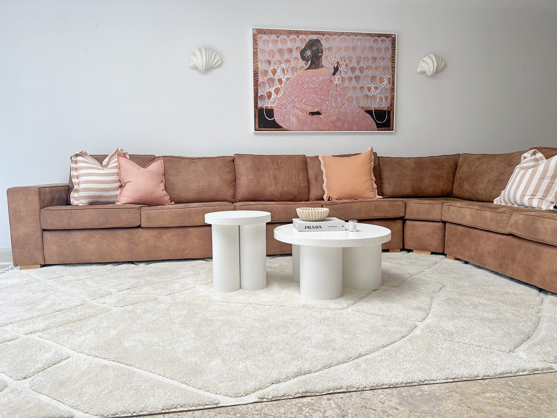 Arizona Ivory Tribal Rug - Image 7