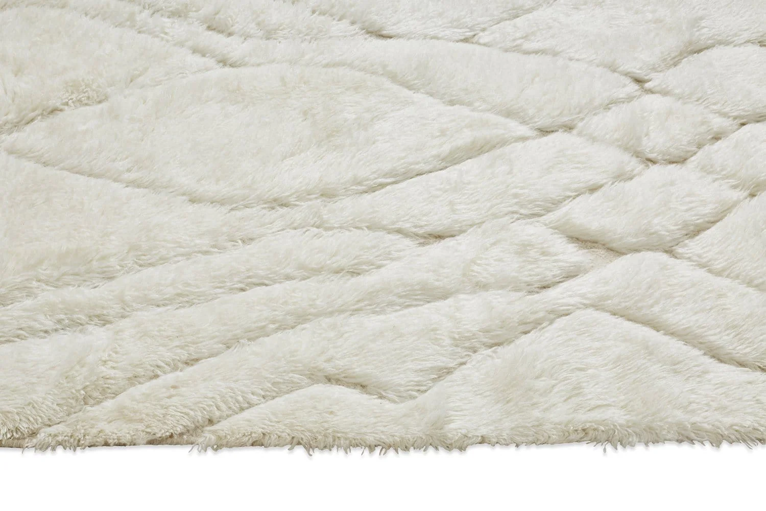 Ashanti Tribal Pattern Berber Wool Shag Rug - Image 16