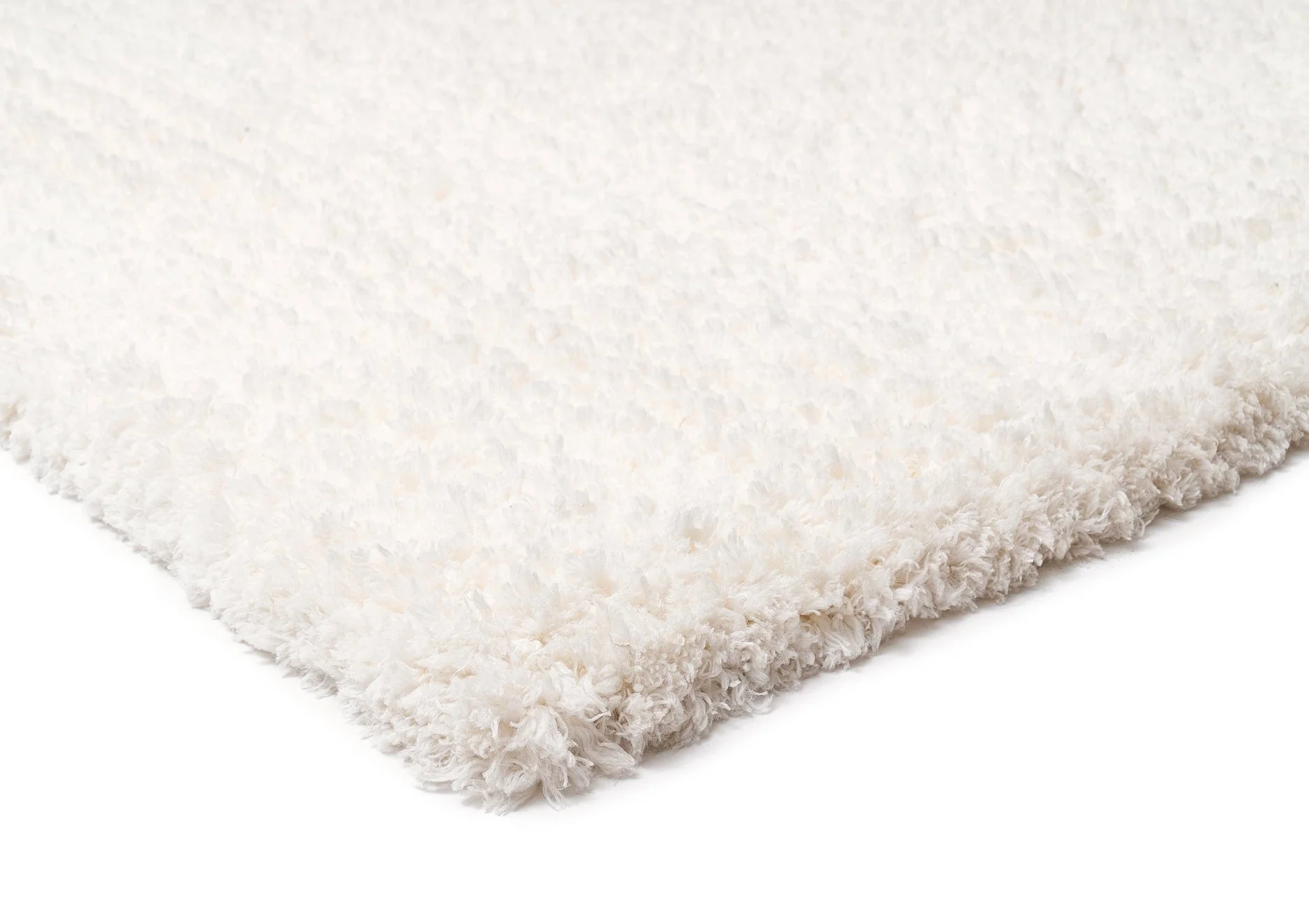 Athena Ivory Handmade Shag Rug - Image 6