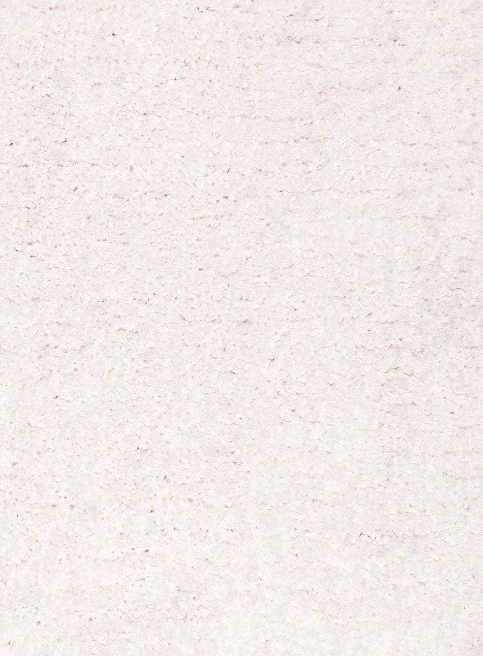 Athena Ivory Handmade Shag Rug - Image 9