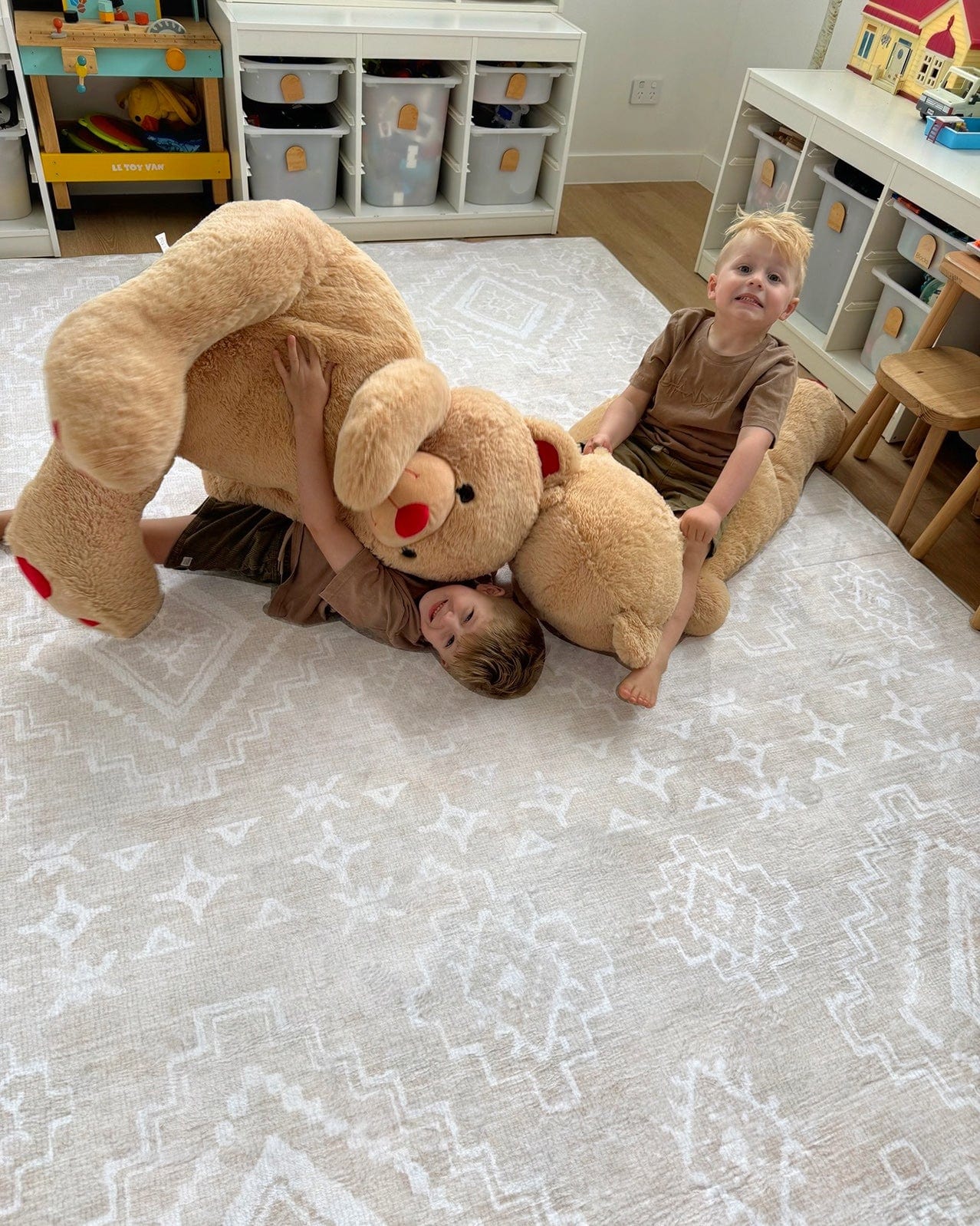 Ayah Neutral Plush Rollie Pollie Playmat - Image 6