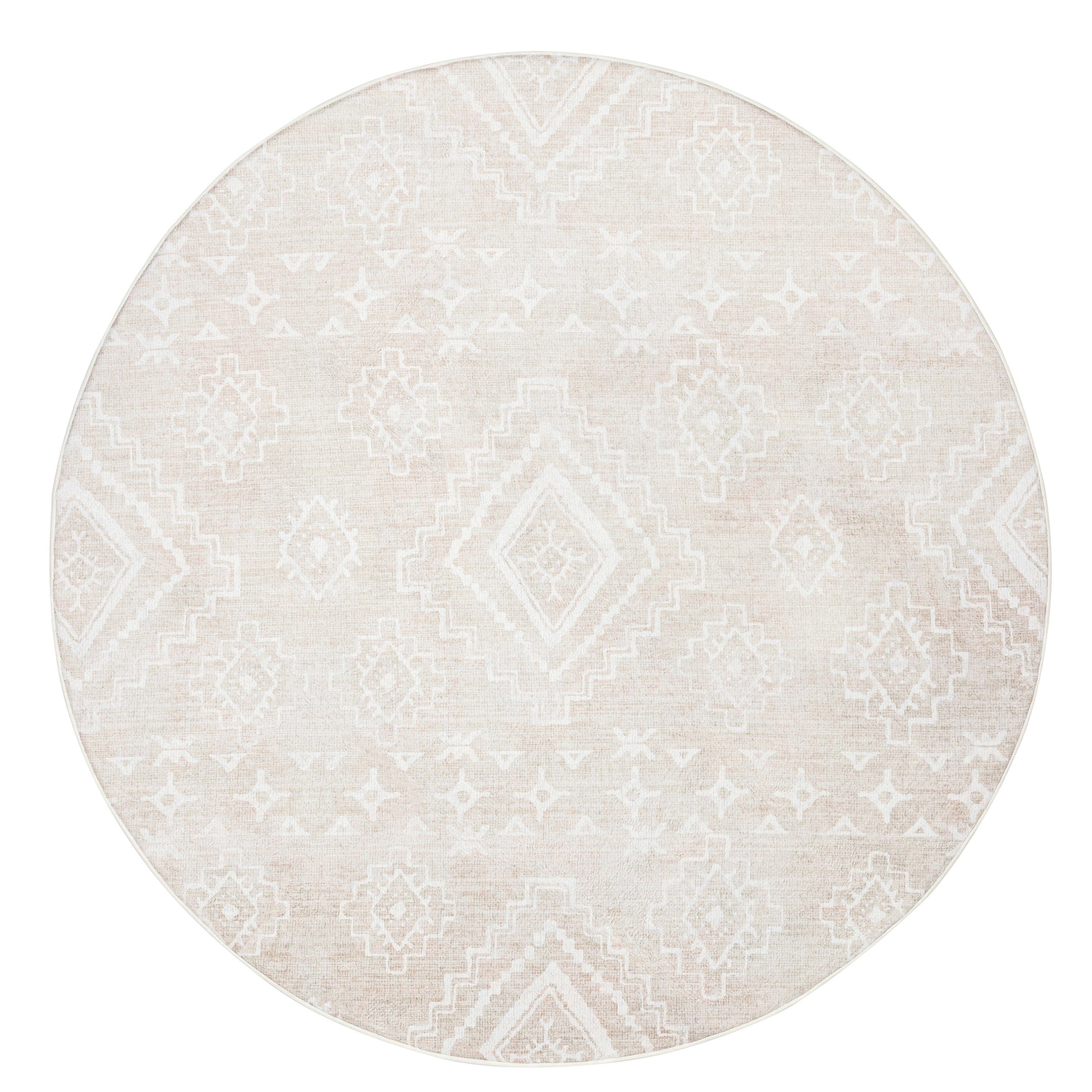Ayah Neutral Plush Rollie Pollie Round Playmat