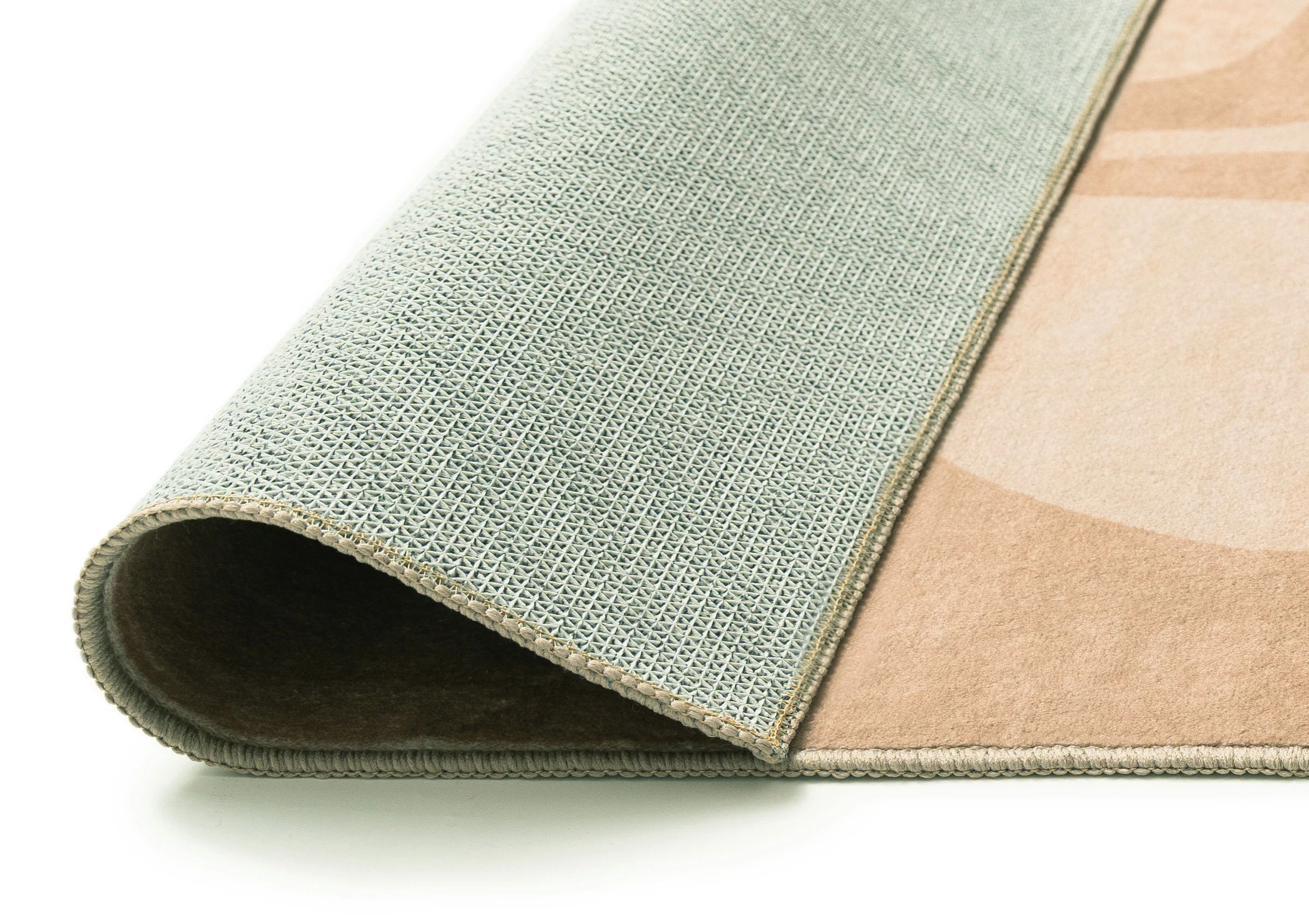 Ayesha Brown Floral Washable Rug - Image 4