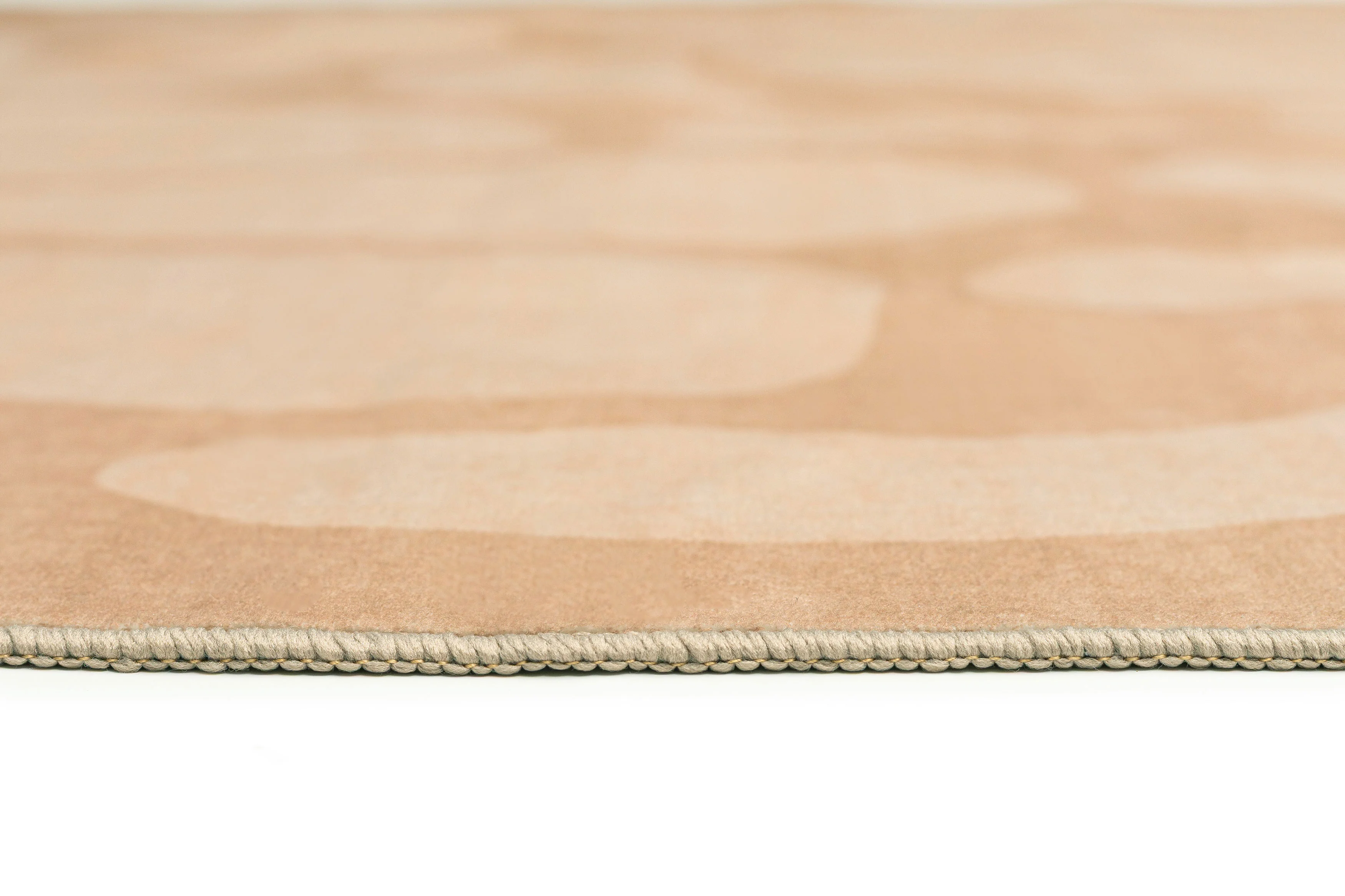 Ayesha Brown Floral Washable Rug - Image 6