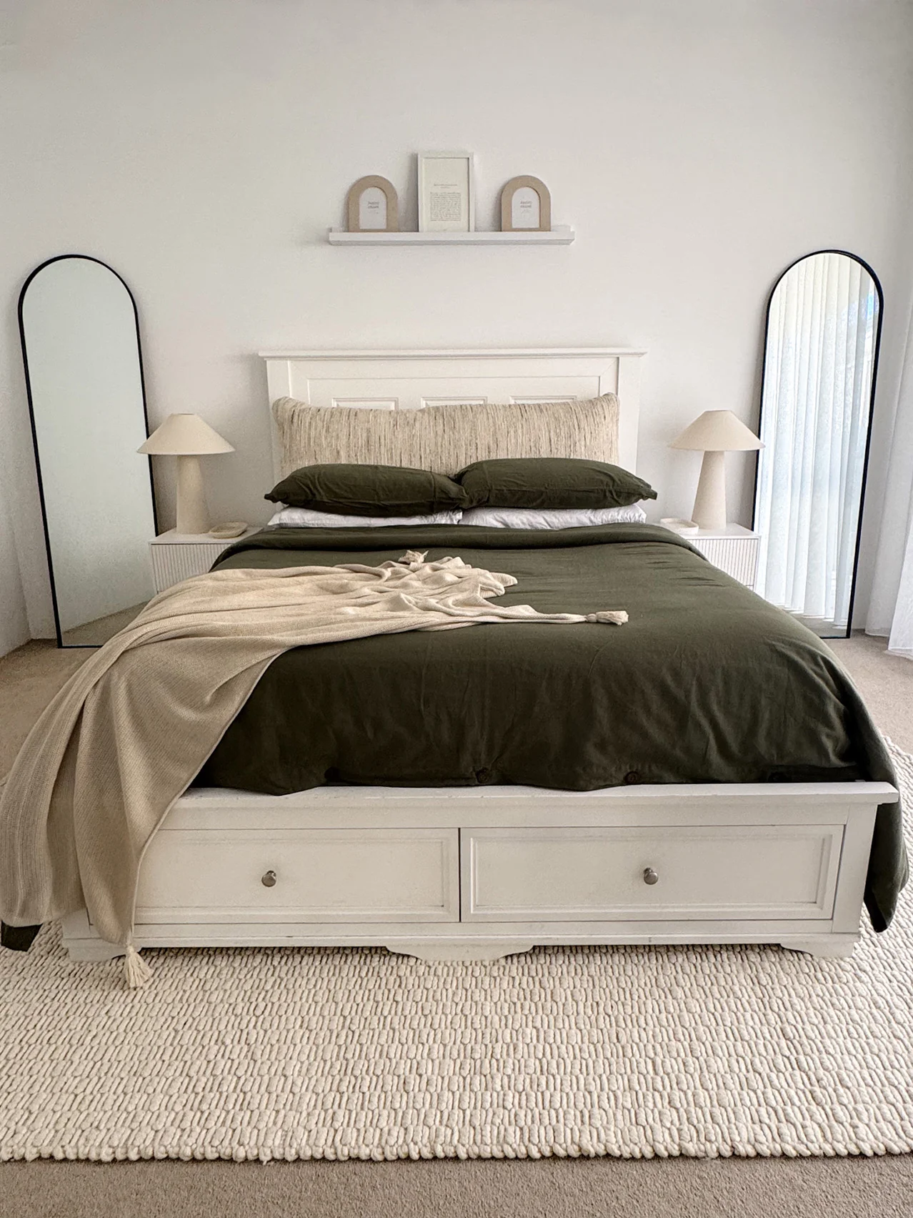 Bambi Ivory Chunky Wool Rug - Image 12