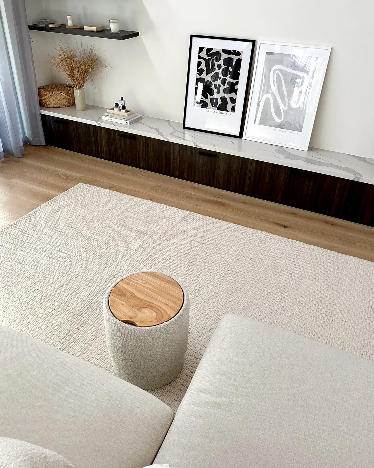 Bambi Ivory Chunky Wool Rug - Image 4