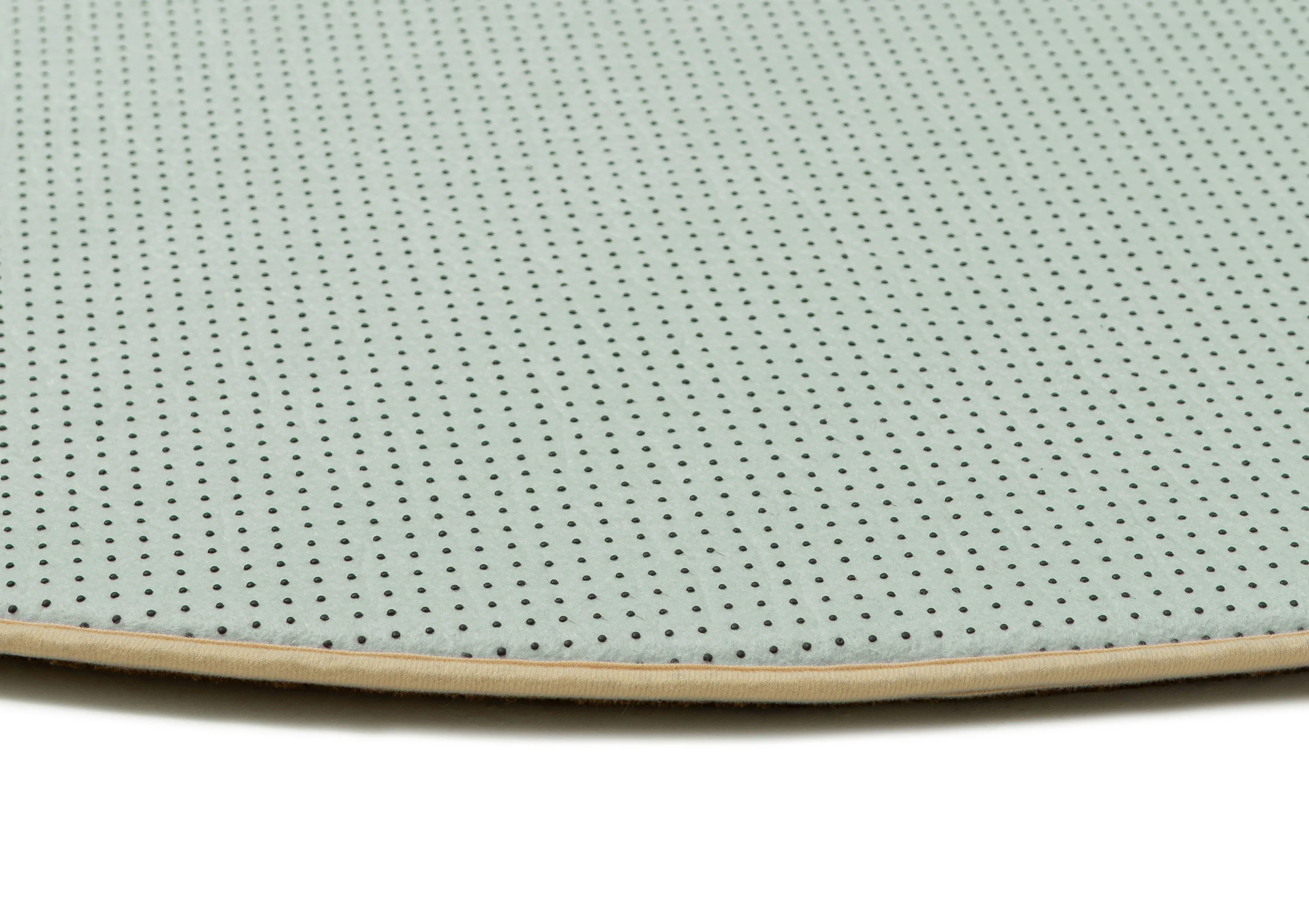 Bess Khaki and Brown Floral Rollie Pollie Round Playmat - Image 3