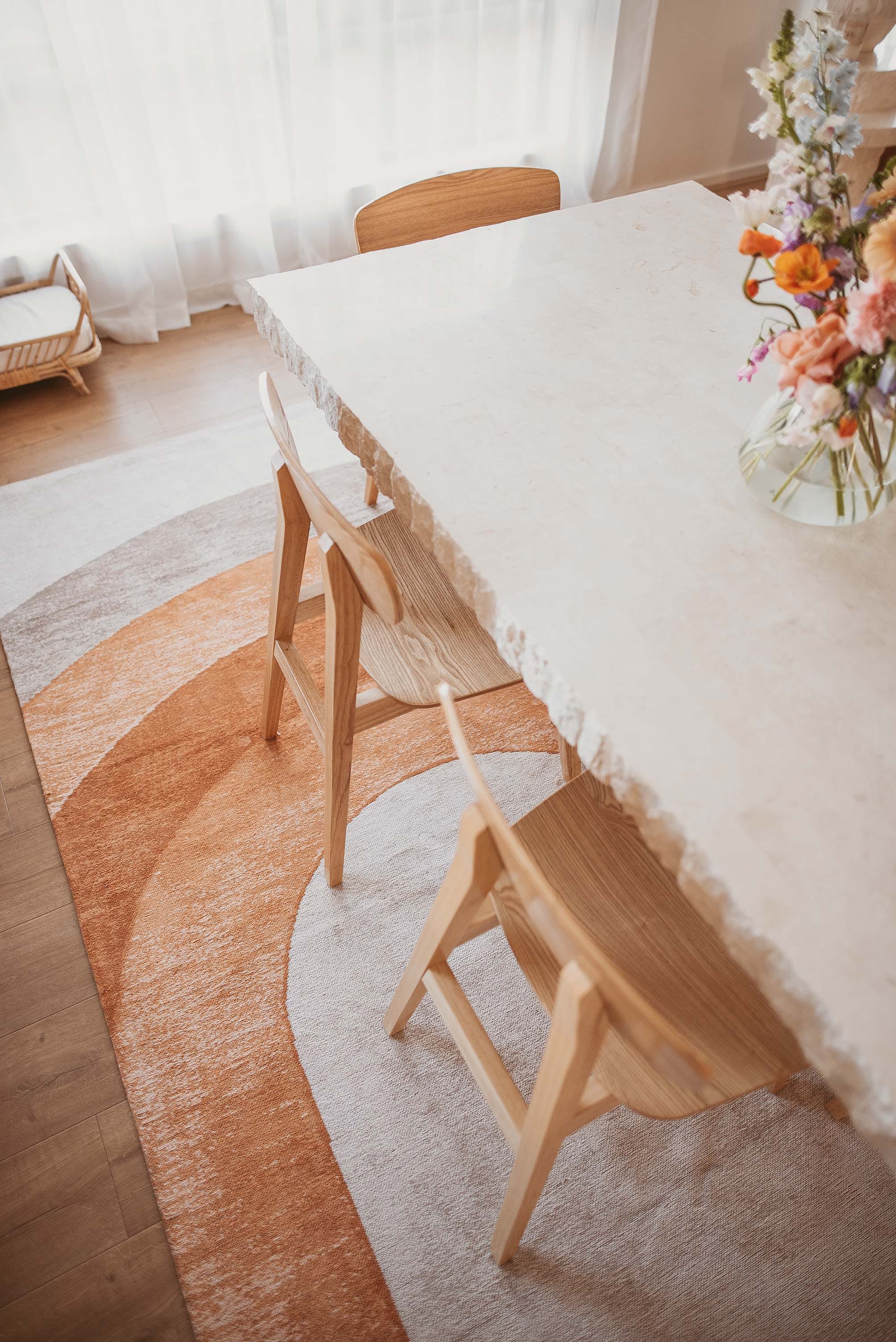 Blake Orange Rainbow Rug - Image 10