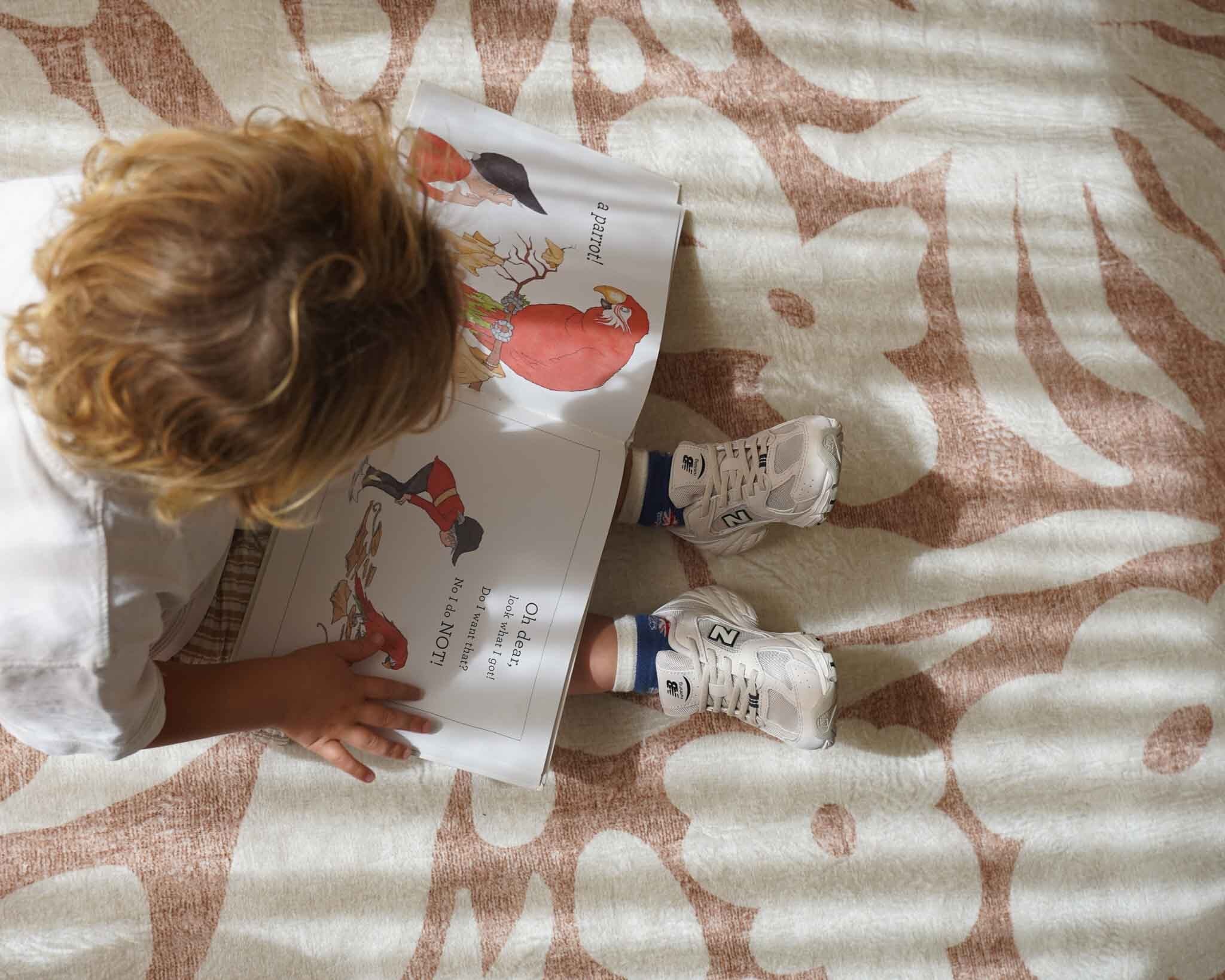Calo Beige and Brown Floral Rollie Pollie Playmat - Image 5