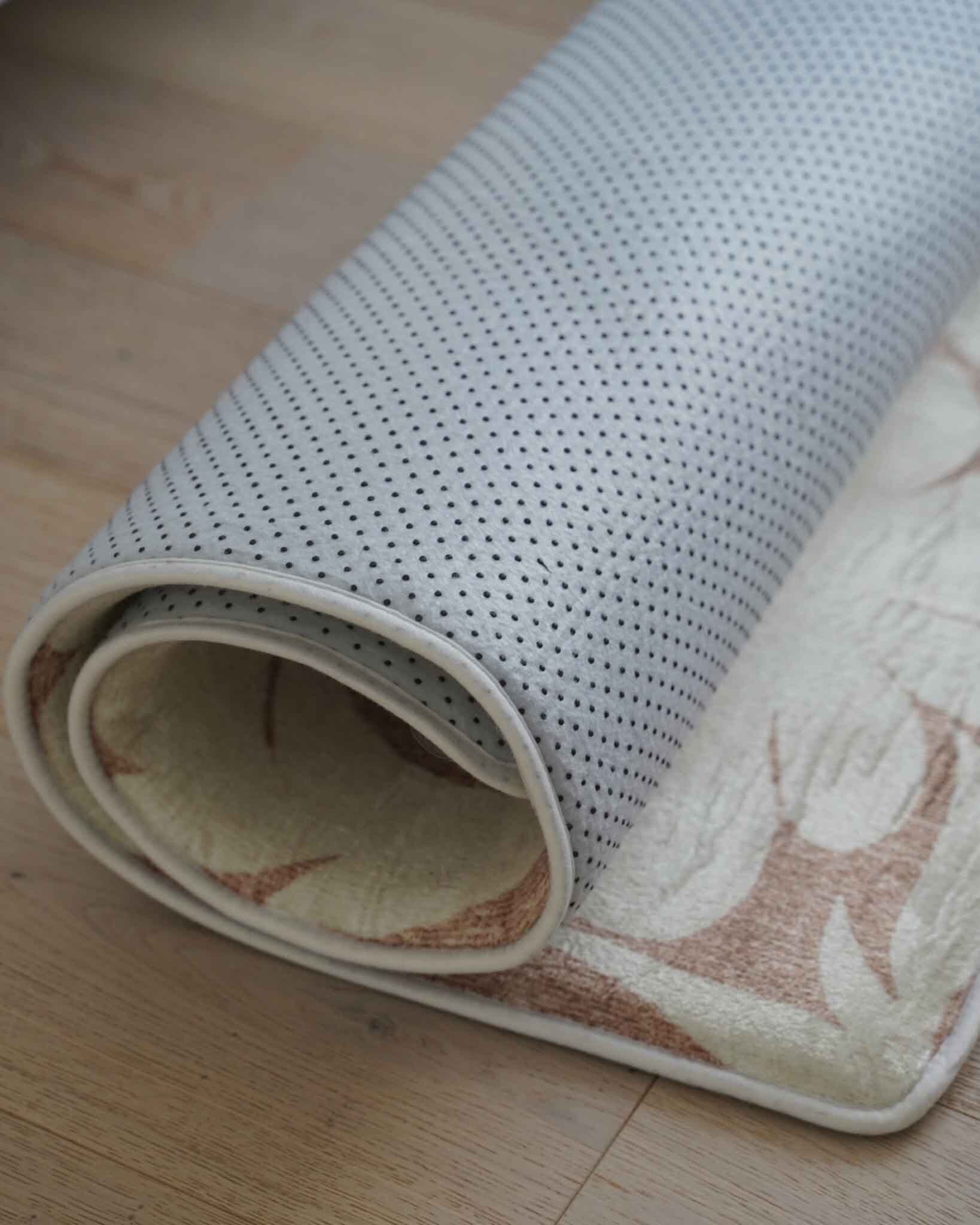 Calo Beige and Brown Floral Rollie Pollie Playmat - Image 8