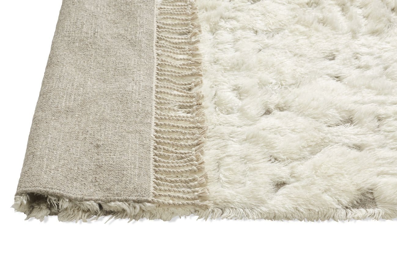 Camilla Tribal Pattern Berber Wool Shag Rug - Image 17