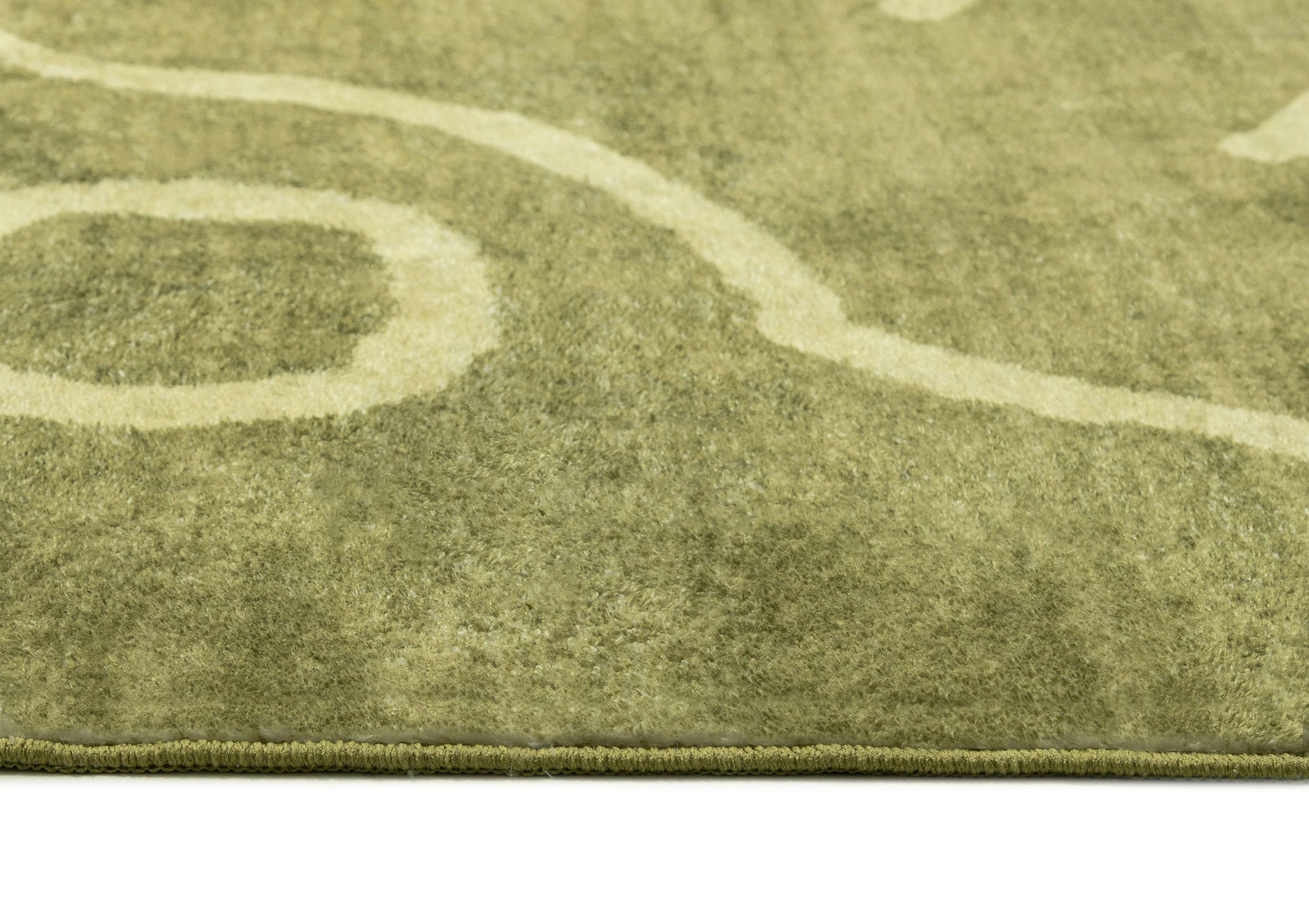 Canali Green Hand Drawn Washable Rug - Image 7