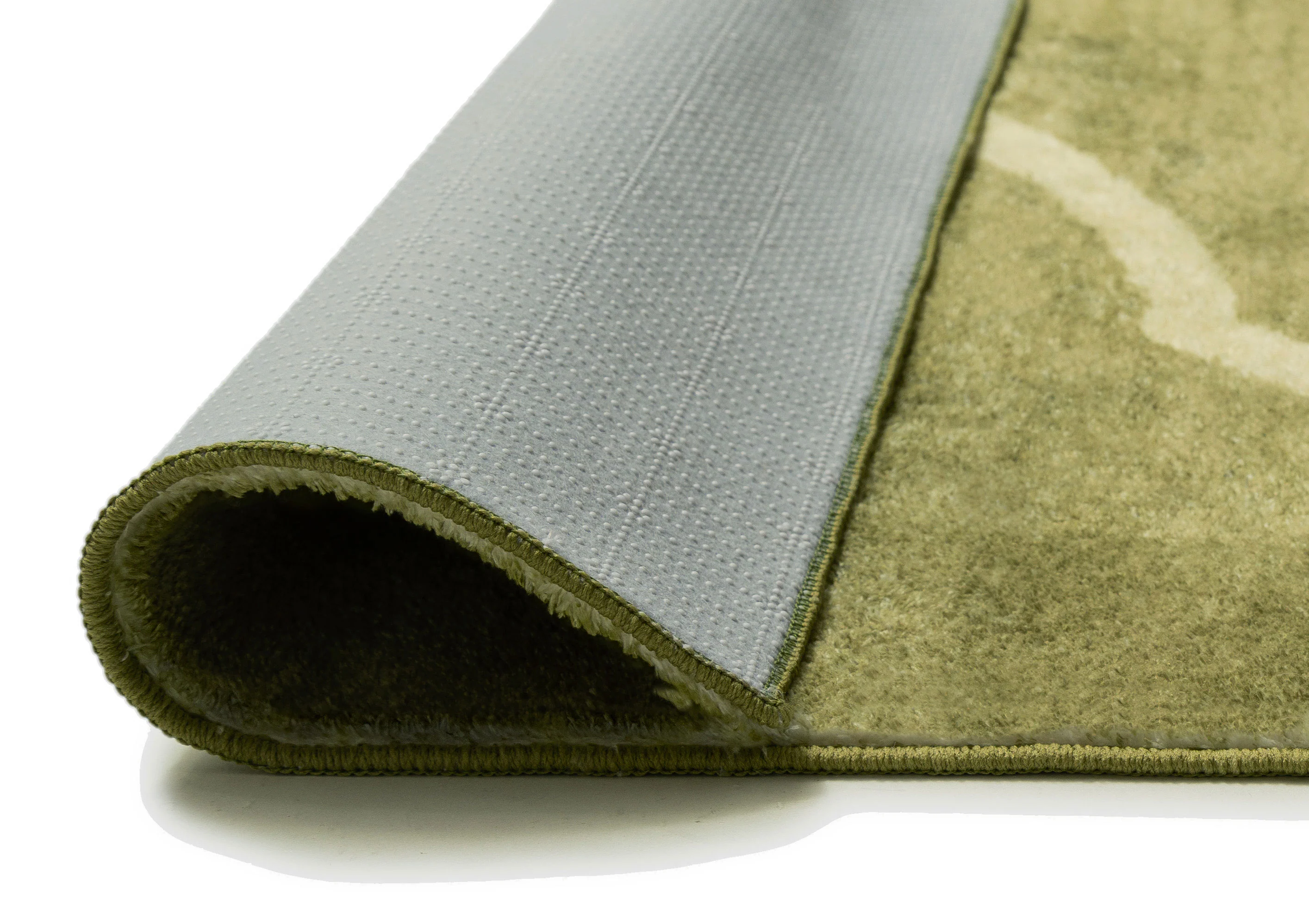 Canali Green Hand Drawn Washable Rug - Image 8