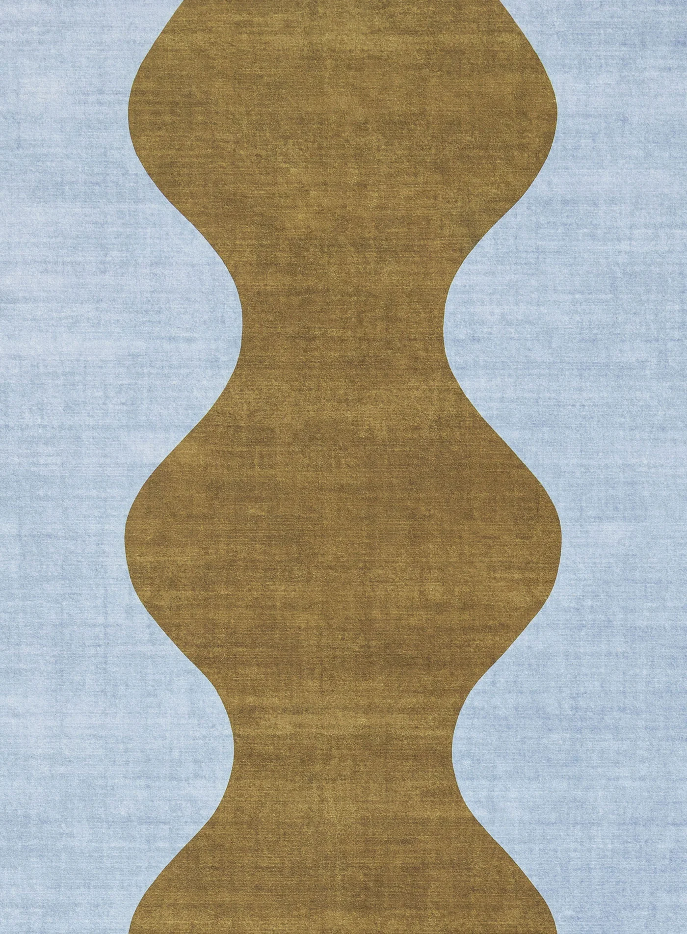 Carmona Olive and Blue Wave Washable Rug - Image 9