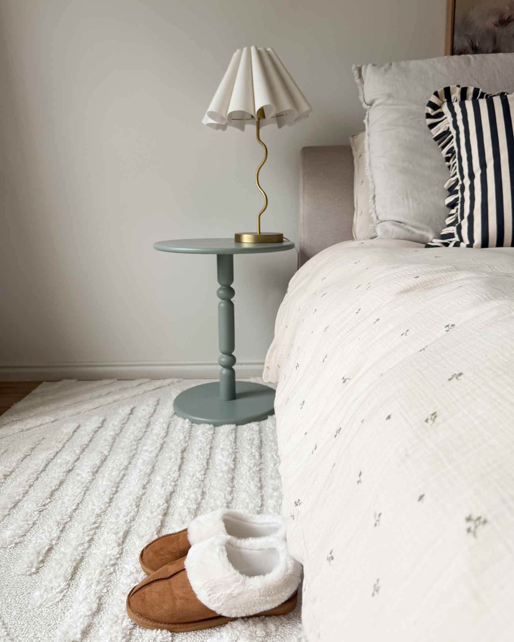 Catriona Ivory Cream Geometric Textured Rug - Image 5