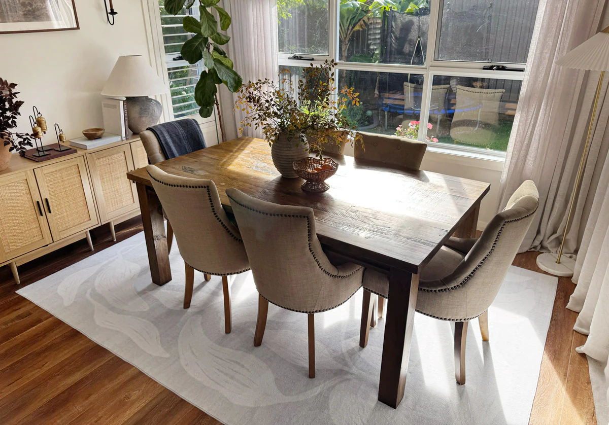 Cattleya Grey Botanical Washable Rug - Image 5