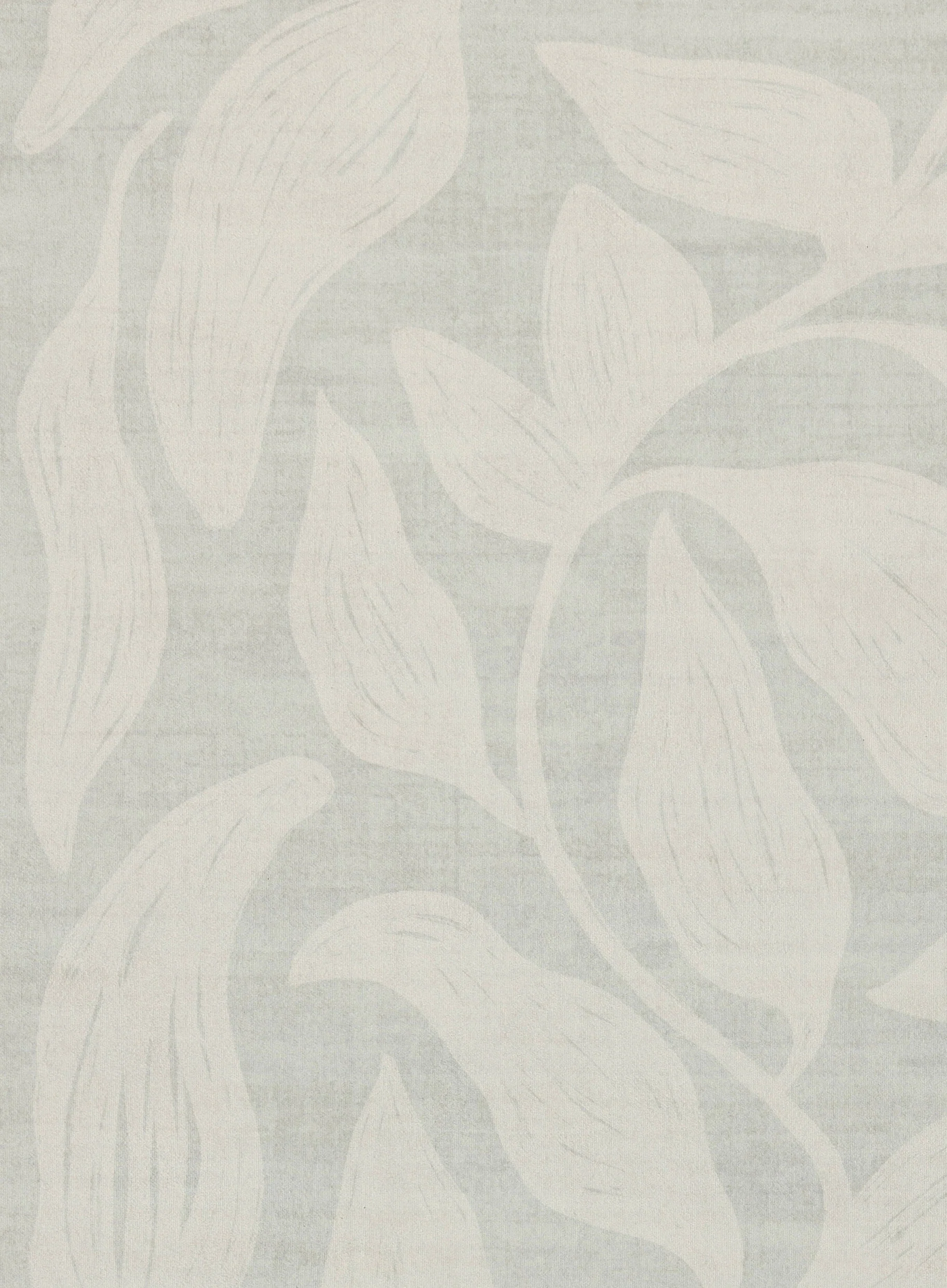 Cattleya Grey Botanical Washable Rug - Image 9