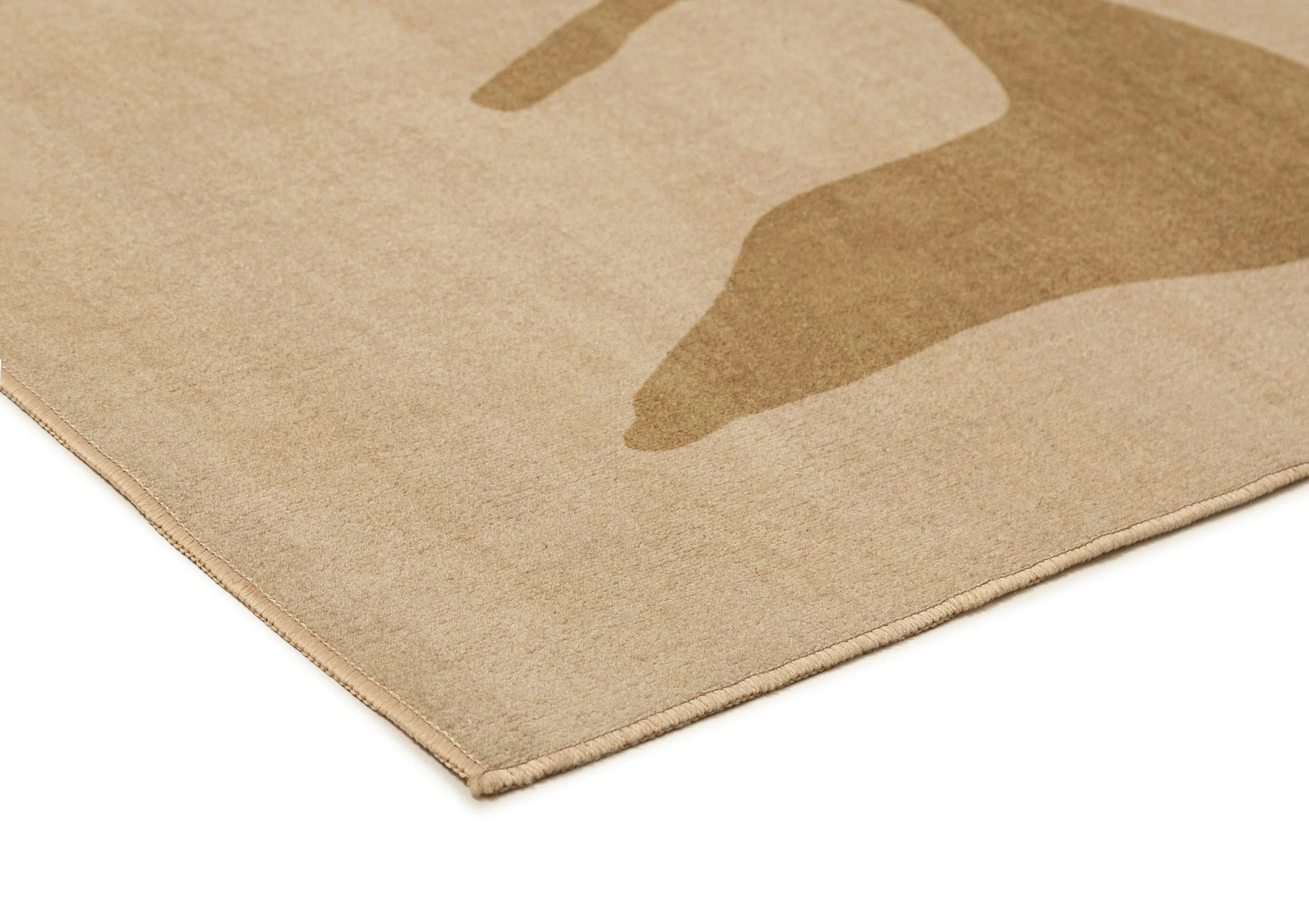 Cece Beige and Brown Botanical Washable Rug - Image 9