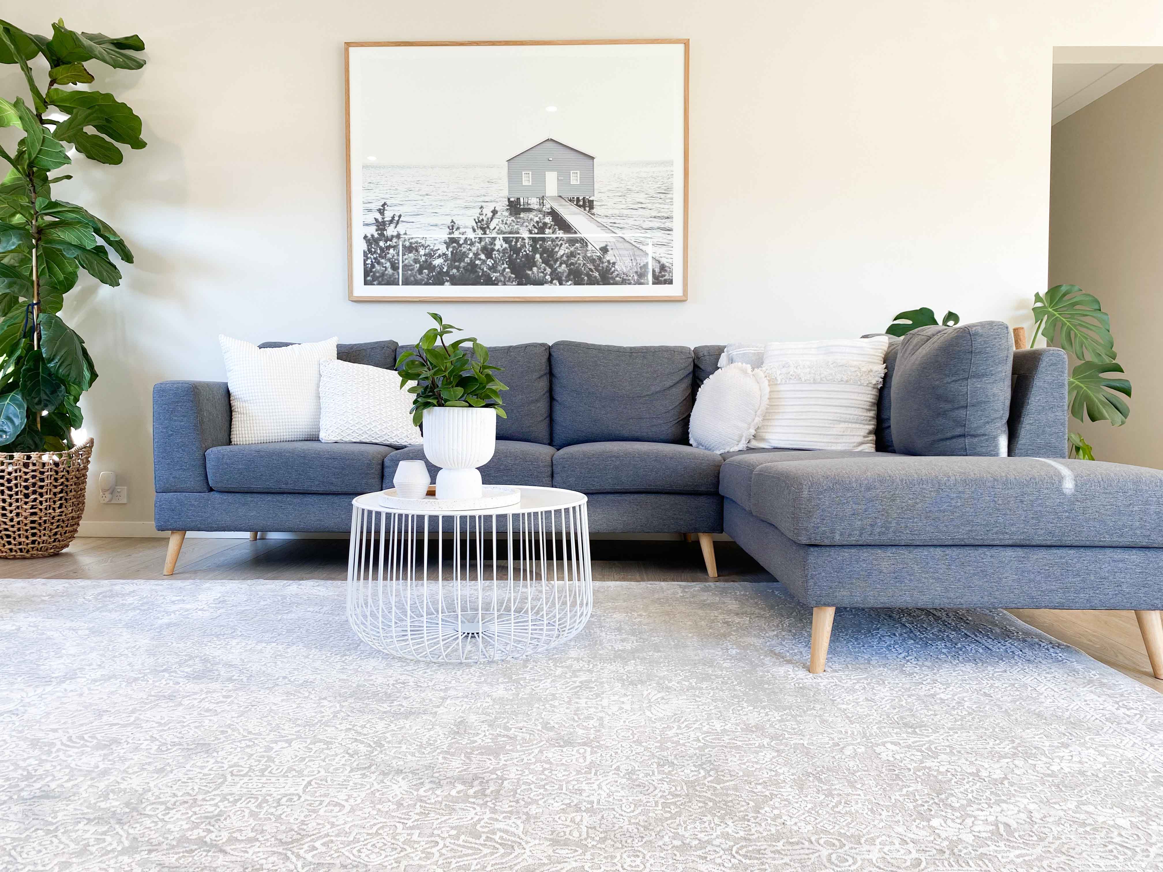 Cecilia Grey and Ivory Distressed Floral Rug - Image 11