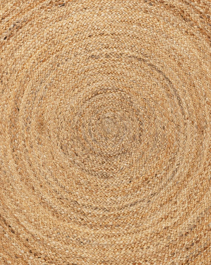 Celeste Natural Brown Scalloped Jute Round Rug - Image 18