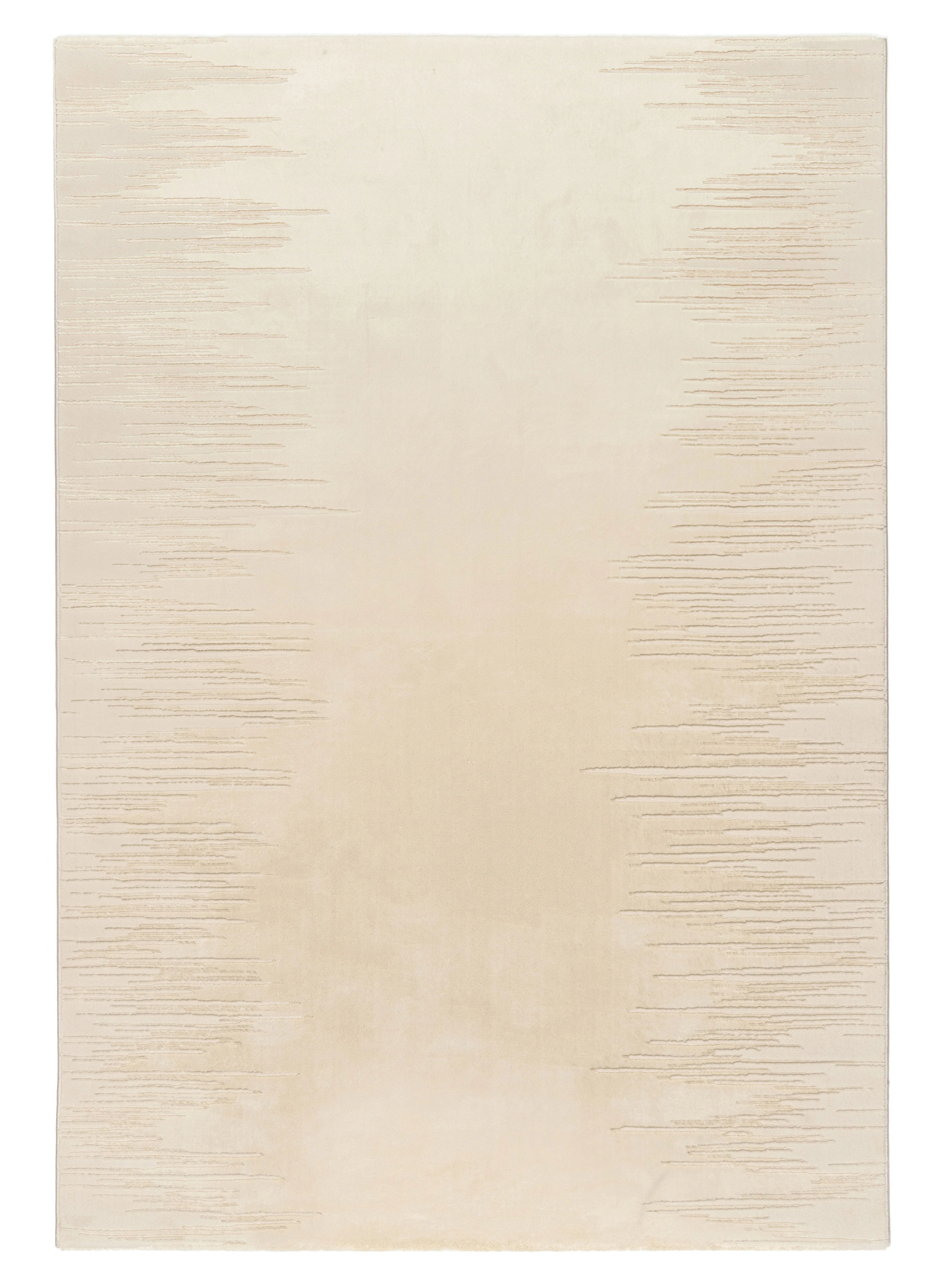 Chaleya Tonal Ivory Abstract Rug