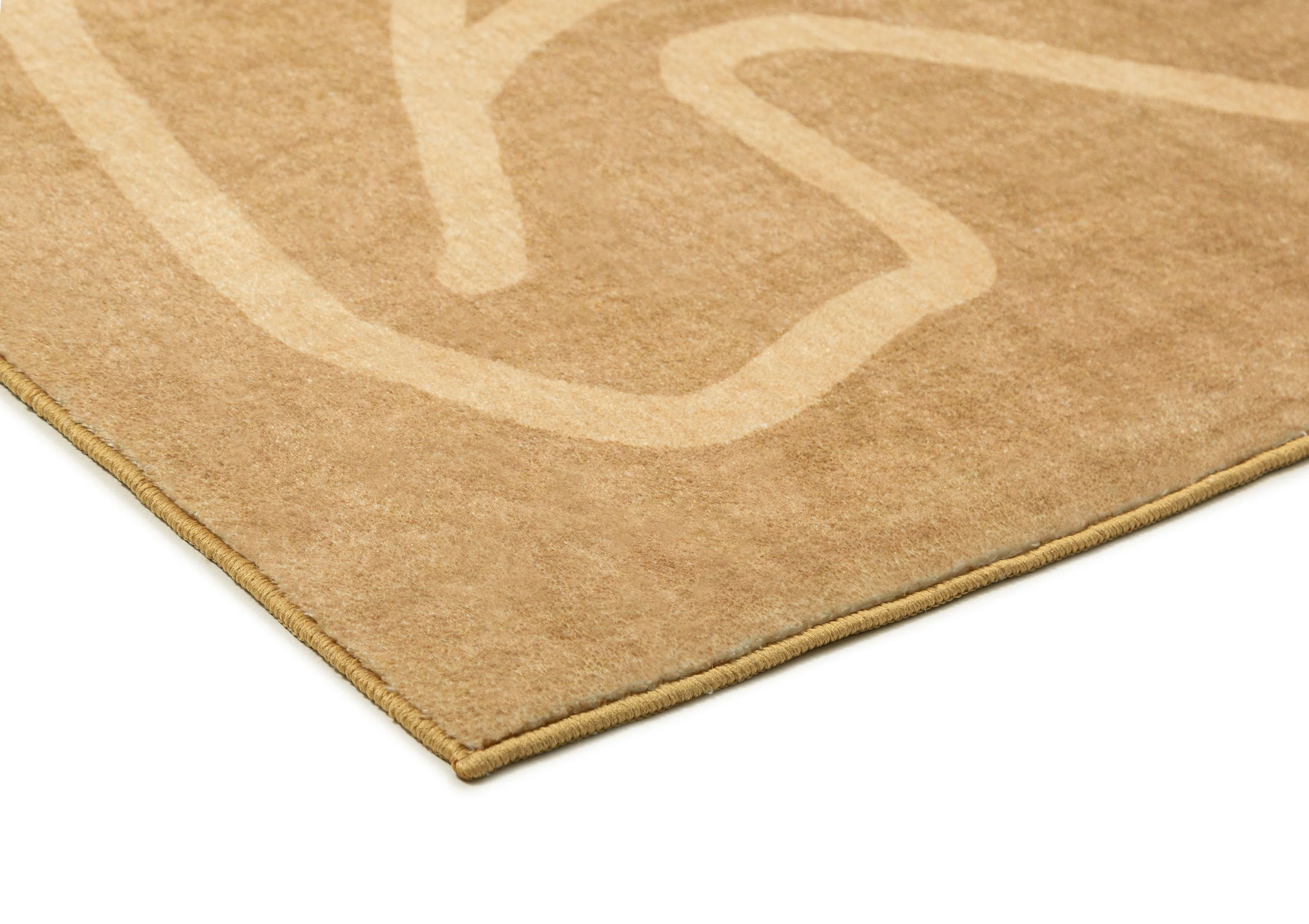 Chandra Brown Hand Drawn Washable Rug - Image 9