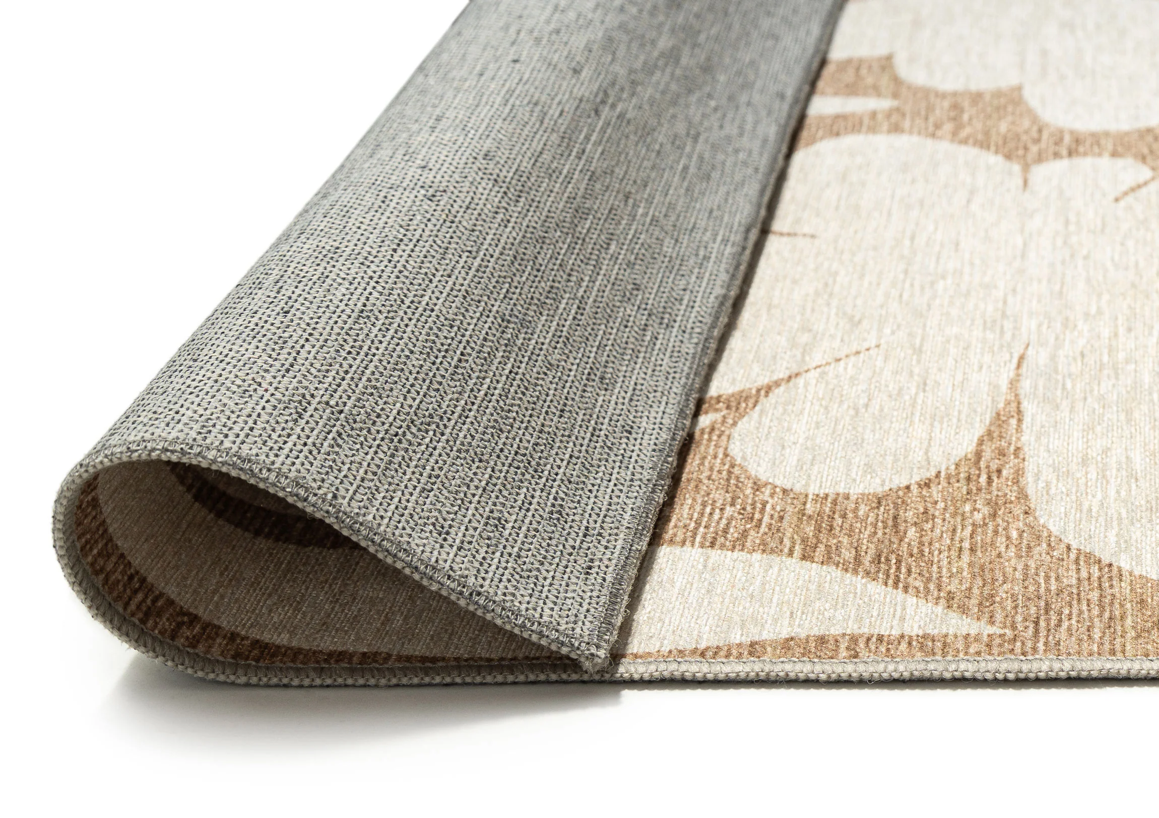 Cheska Beige Cream Indoor Outdoor Washable Rug - Image 6