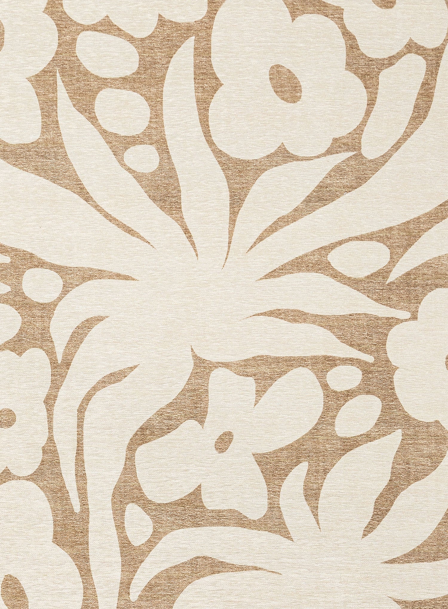 Cheska Beige Cream Indoor Outdoor Washable Rug - Image 8