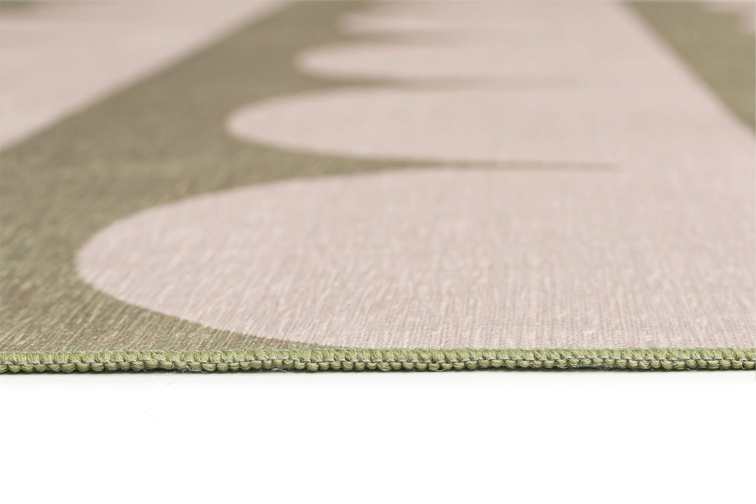 Cleo Blush and Sage Arch Pattern Indoor Outdoor Rug - Image 11