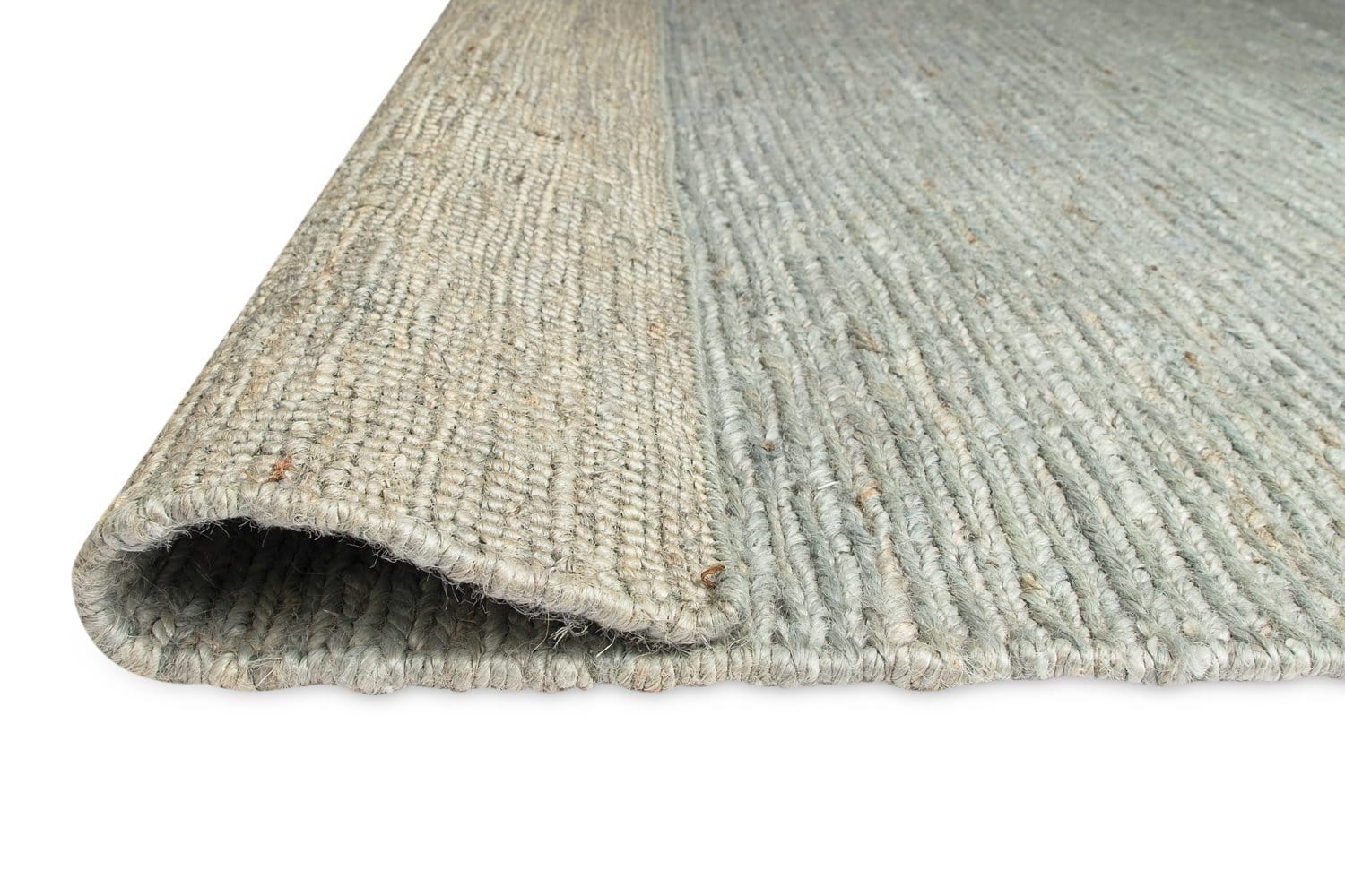 Clover Brown And Green Braided Jute Runner Rug - Image 10