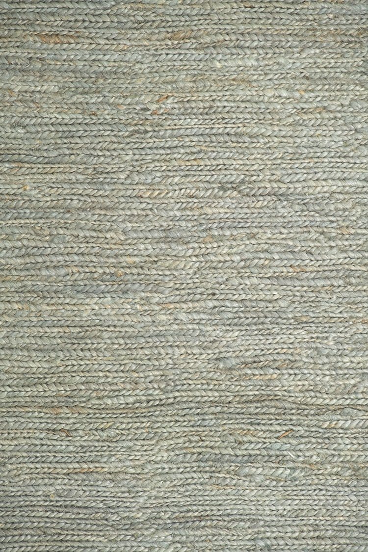 Clover Brown And Green Braided Jute Runner Rug - Image 11