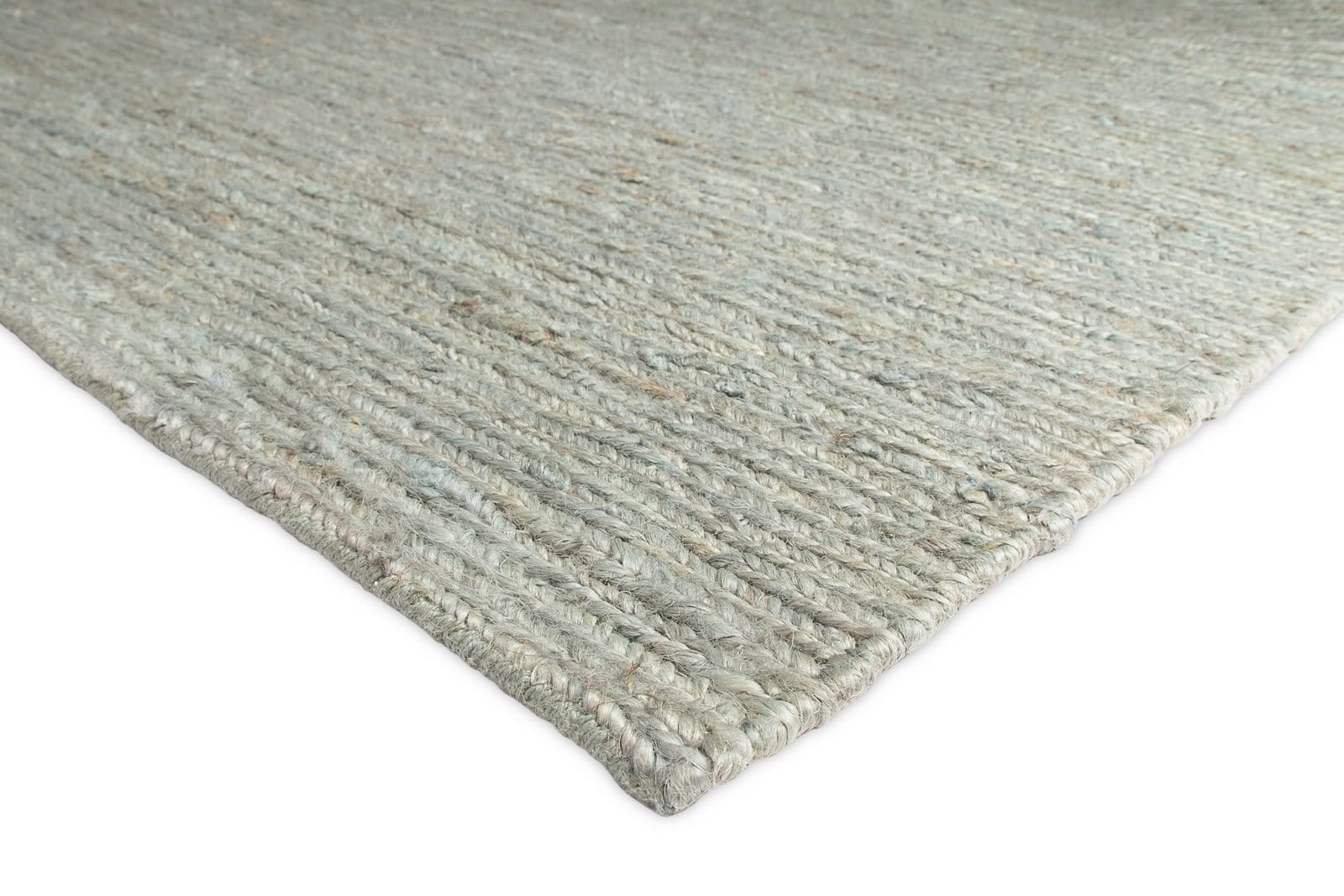 Clover Brown And Green Braided Jute Runner Rug - Image 8