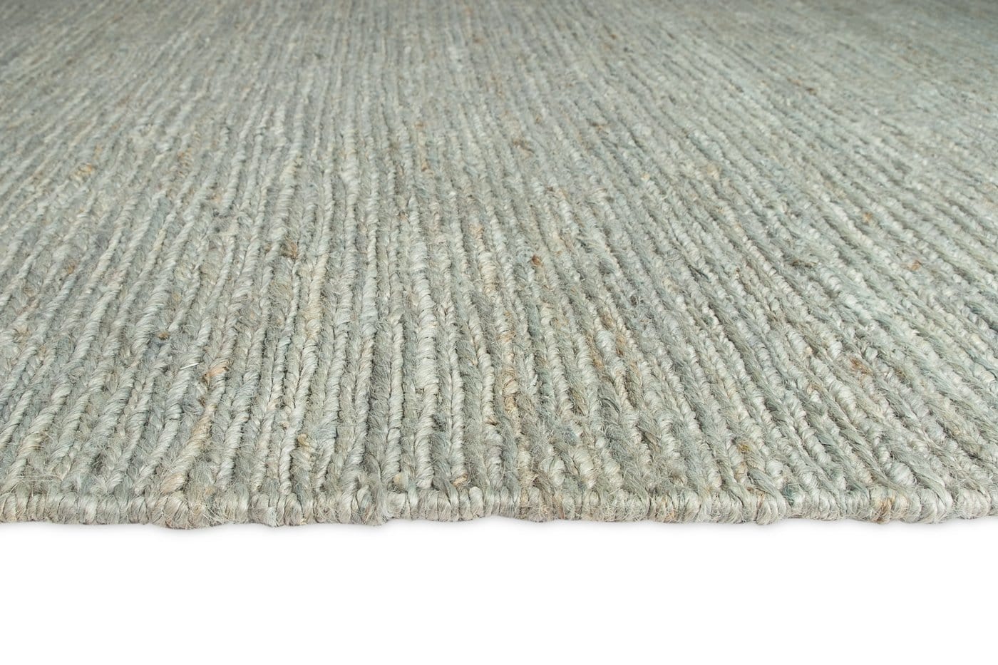 Clover Brown And Green Braided Jute Runner Rug - Image 9